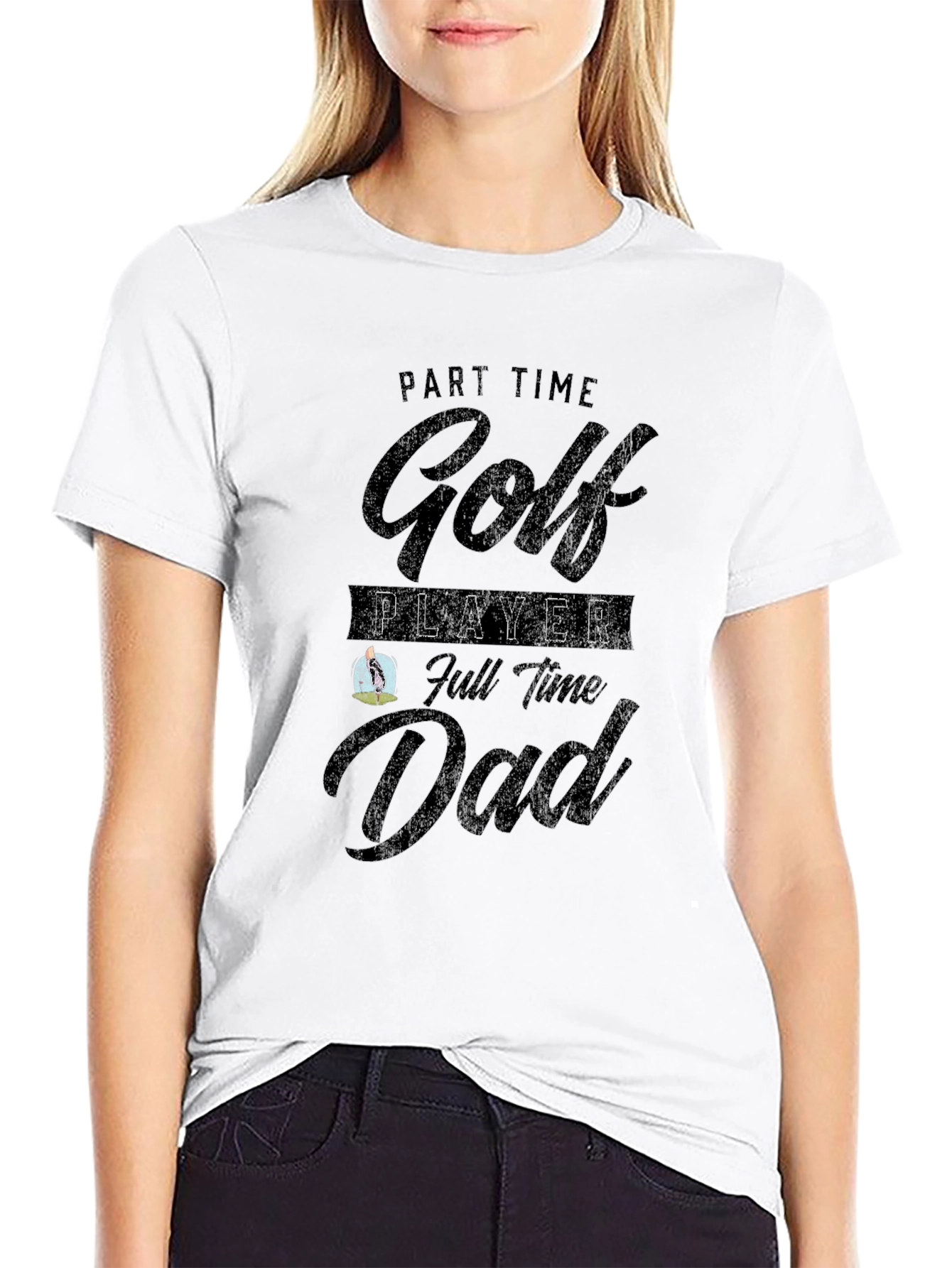 Part Time Golf Player Full Time Dad T-Shirt