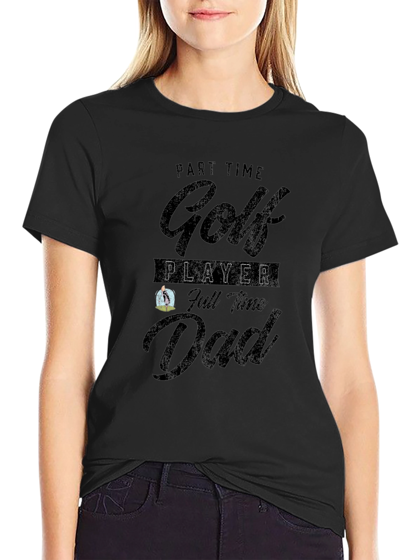 Part Time Golf Player Full Time Dad T-Shirt