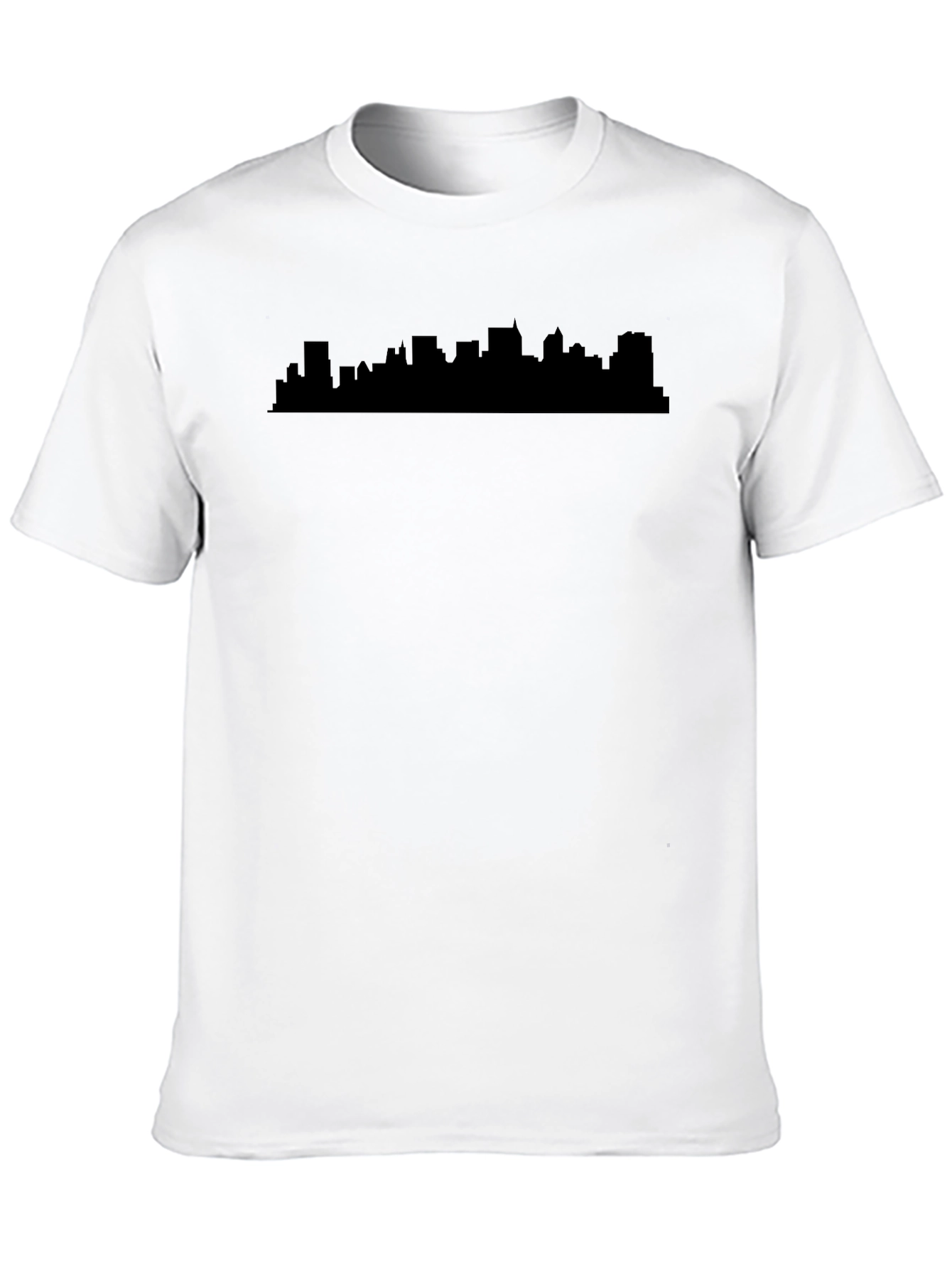 Urban Silhouette Tee - Modern Cityscape T-Shirt