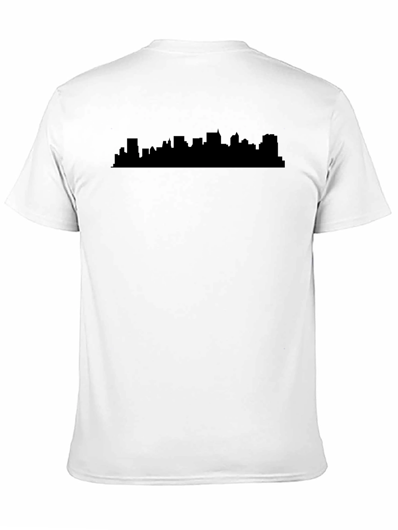 Urban Silhouette Tee - Modern Cityscape T-Shirt