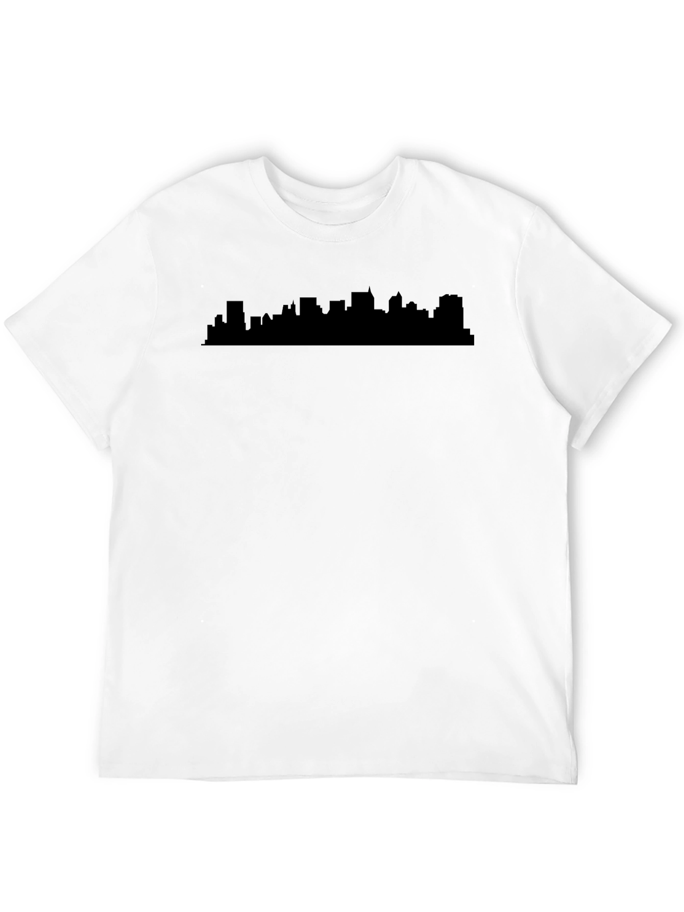 Urban Silhouette Tee - Modern Cityscape T-Shirt