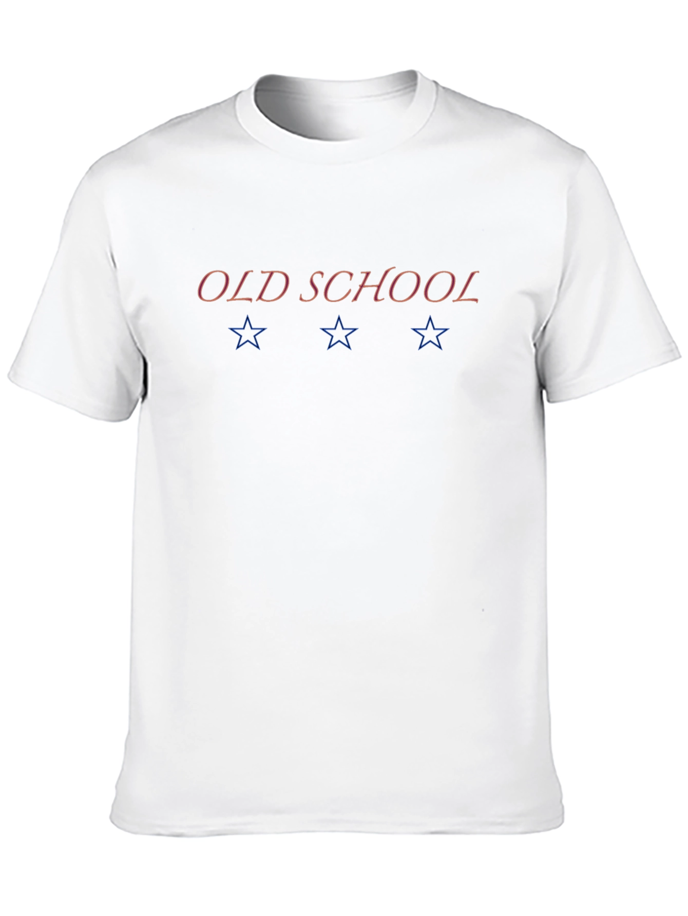 Old School Black Graphic Tee