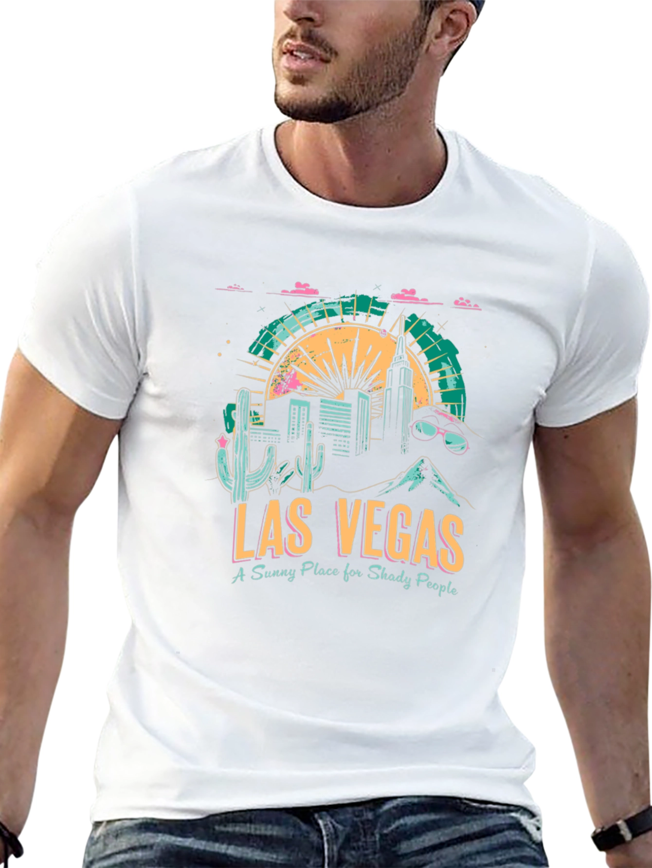 Las Vegas Graphic Tee - Sunny Place Shady People