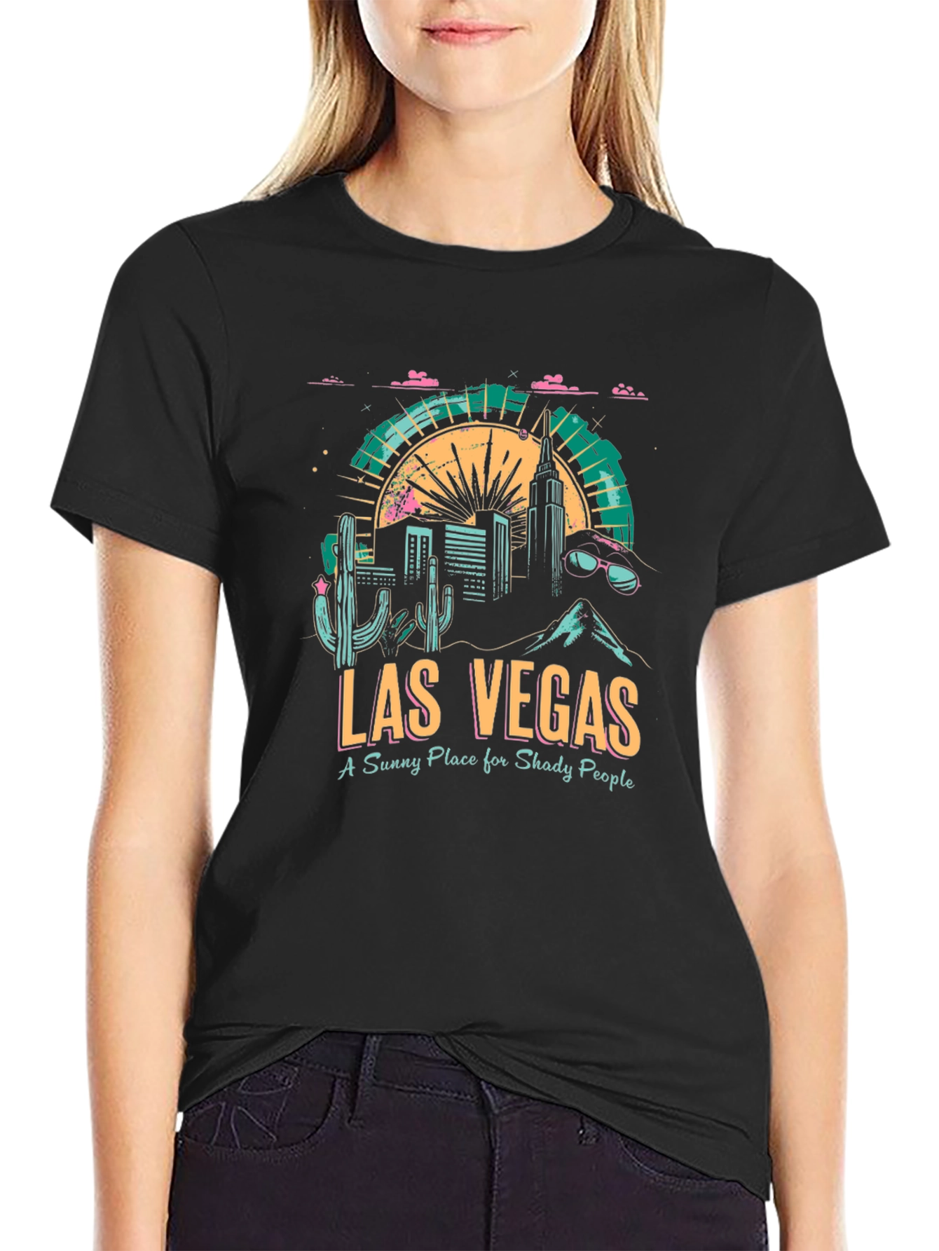 Las Vegas Graphic Tee - Sunny Place Shady People