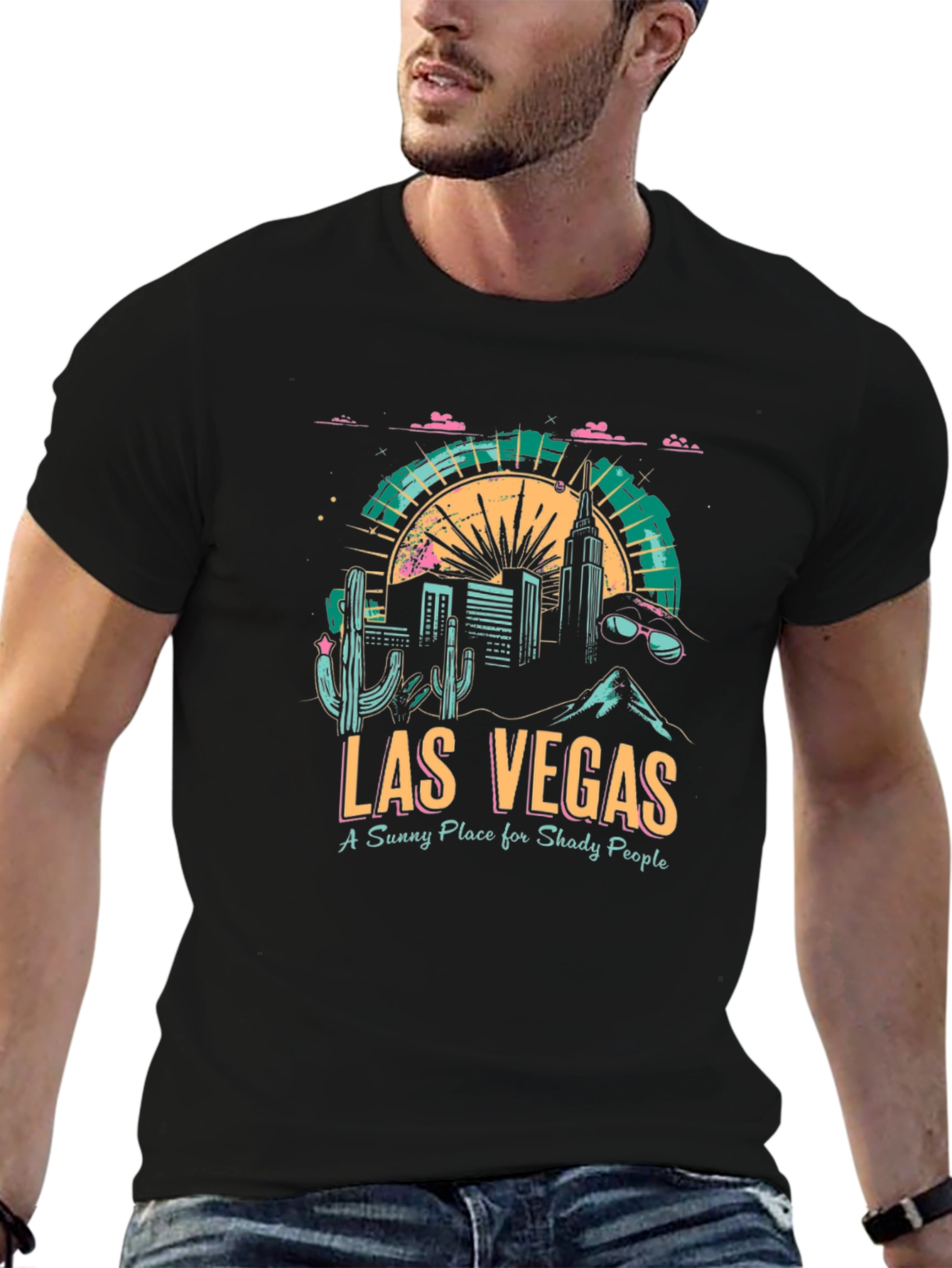 Las Vegas Graphic Tee - Sunny Place Shady People