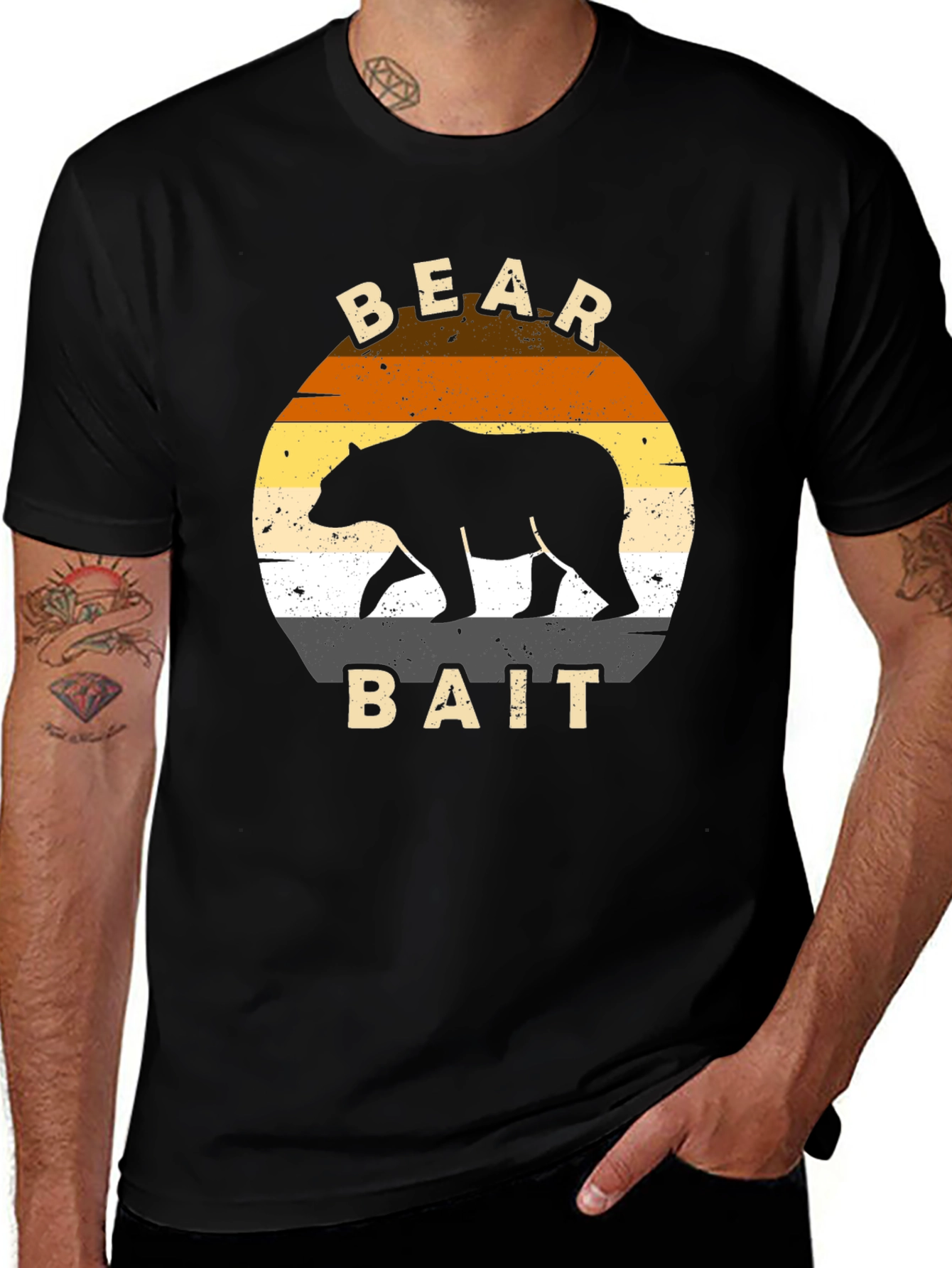 Bear Bait Graphic T-Shirt