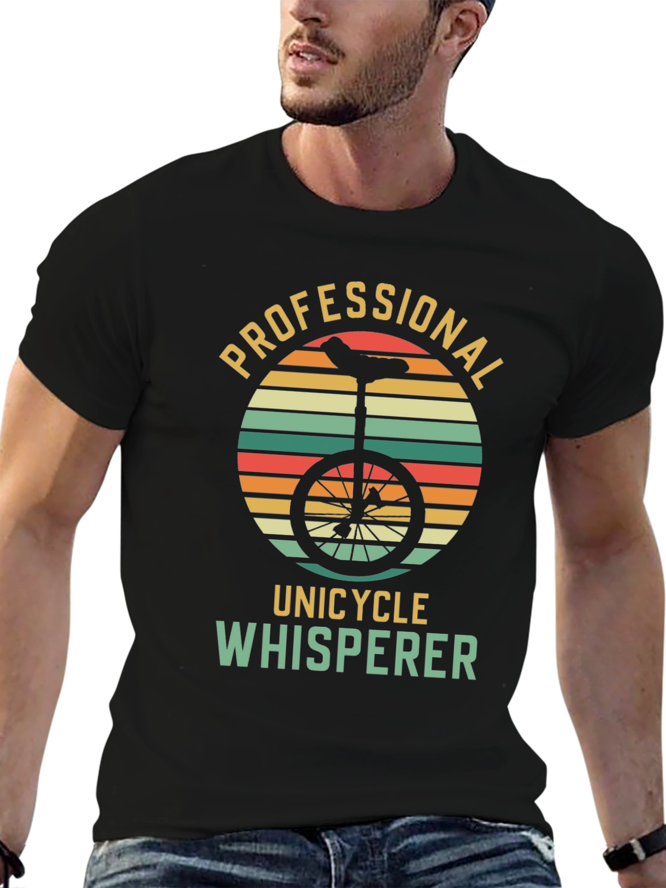 Professional Unicycle Whisperer Graphic Tee