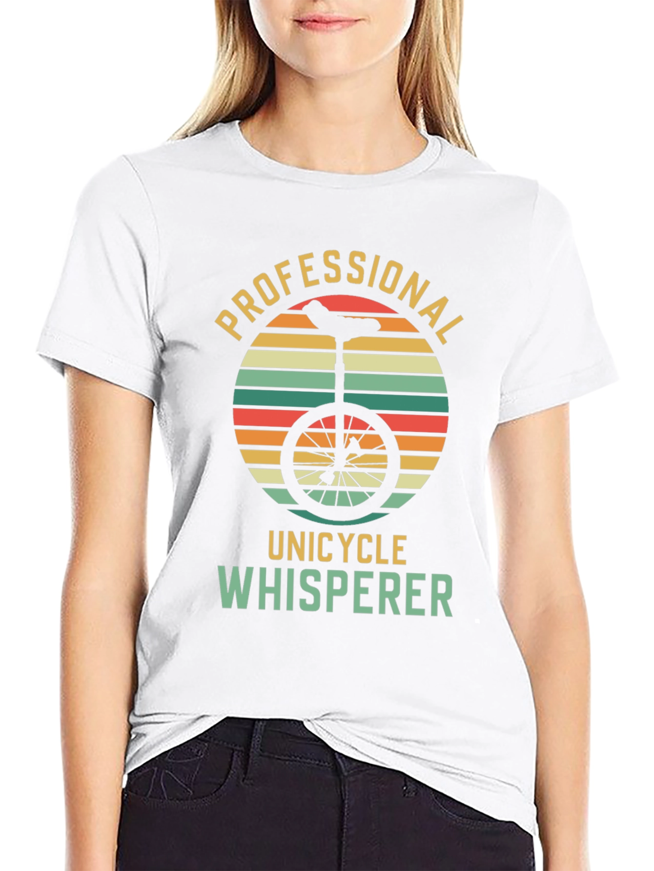 Professional Unicycle Whisperer Graphic Tee