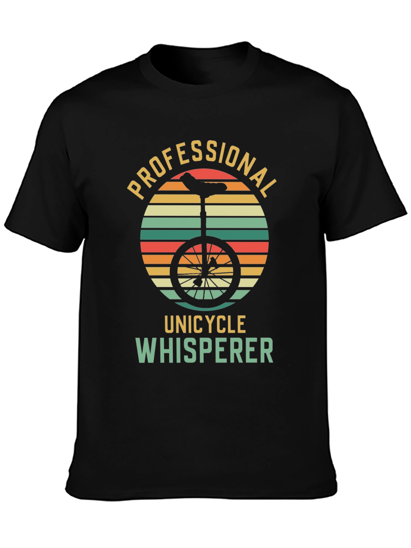 Professional Unicycle Whisperer Graphic Tee