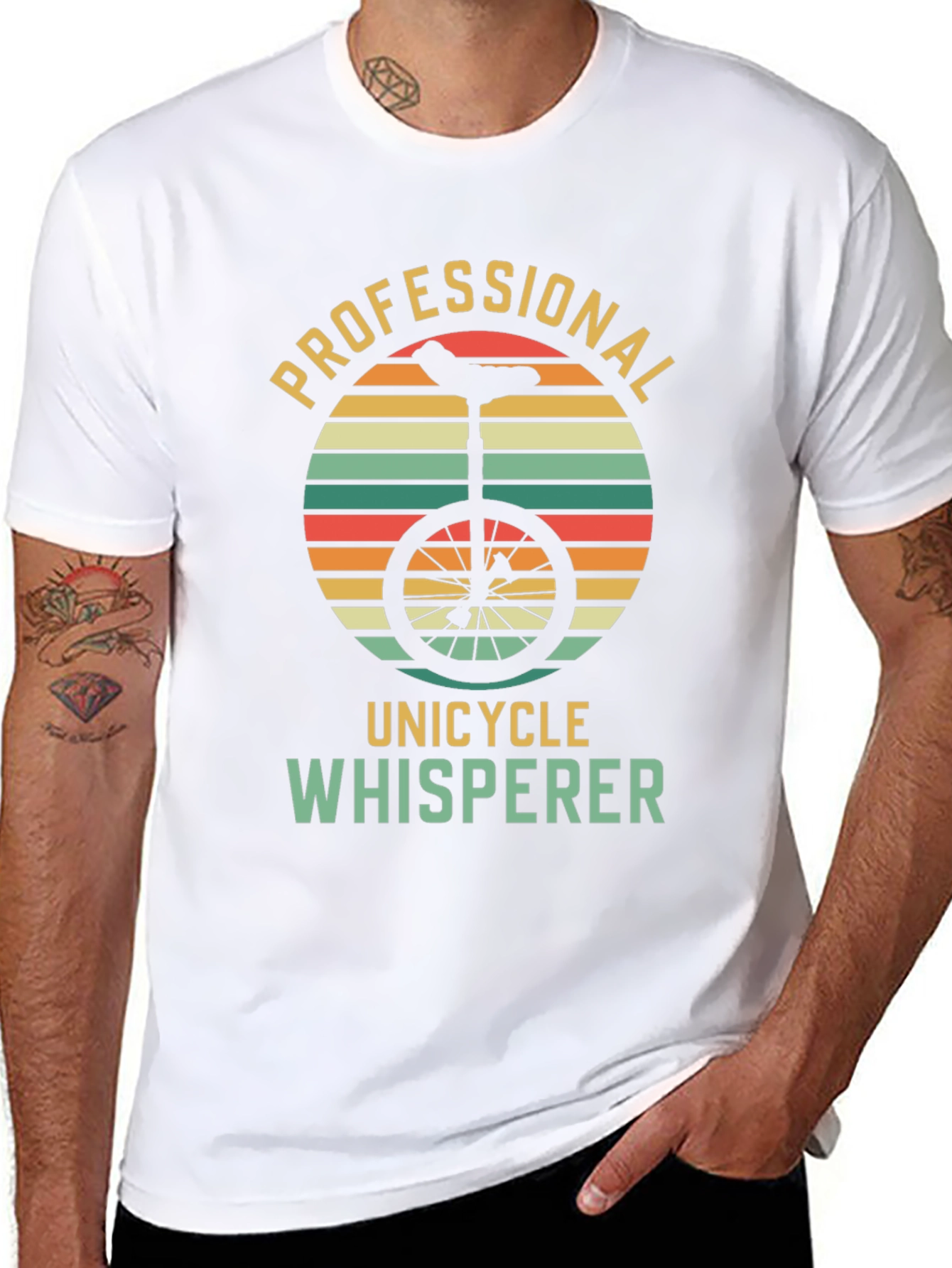 Professional Unicycle Whisperer Graphic Tee