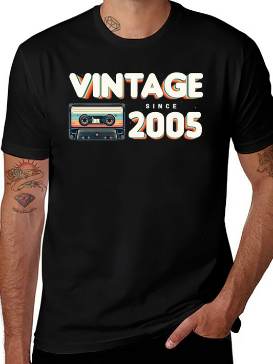 Vintage Since 2005 Cassette Graphic Tee