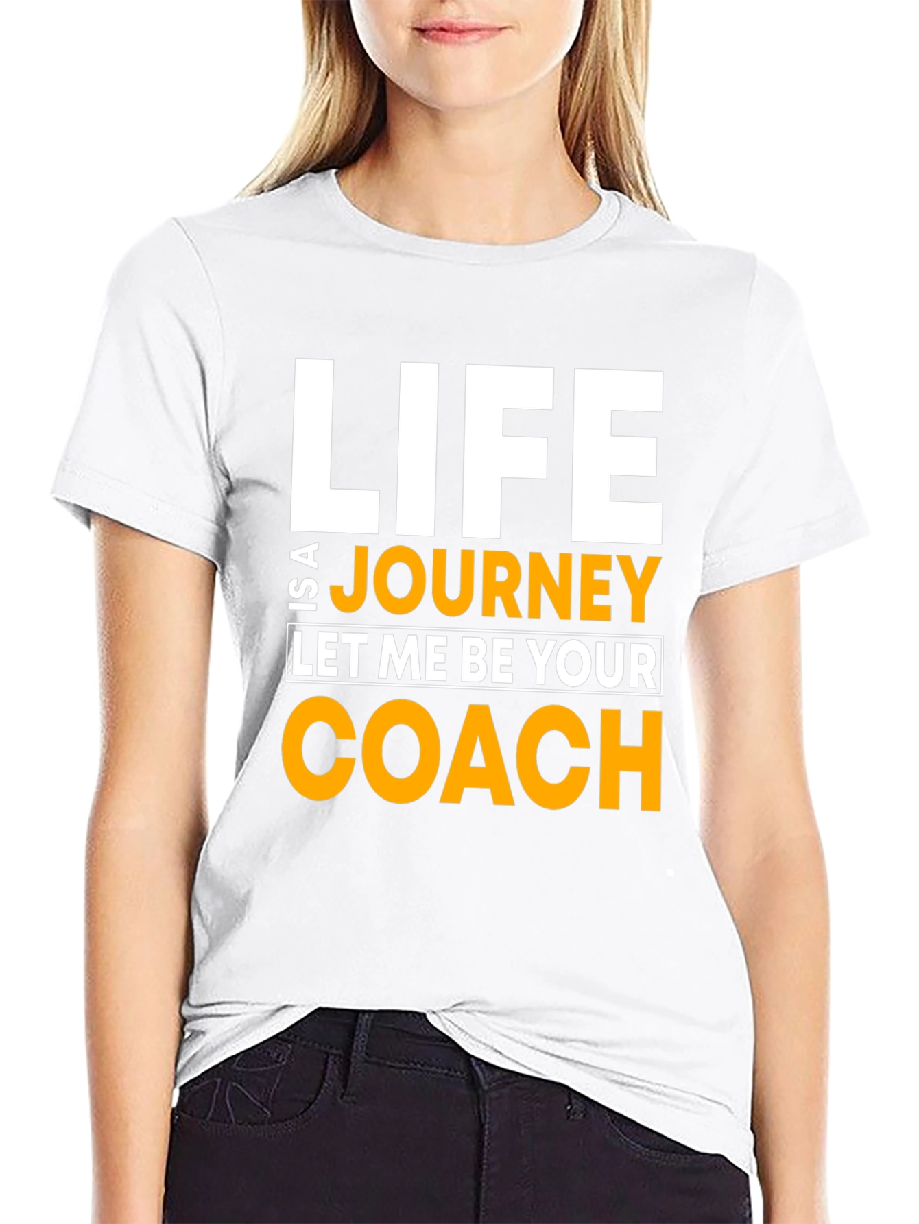 Life Journey Coach Black T-Shirt