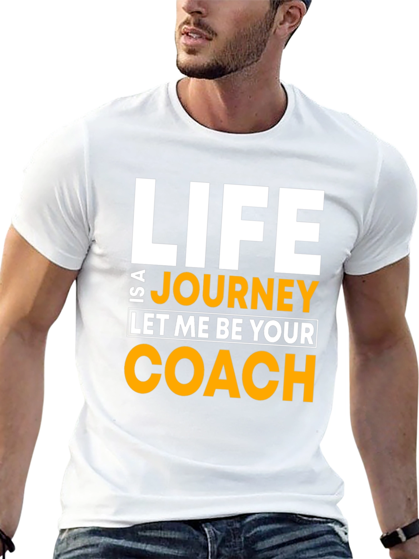 Life Journey Coach Black T-Shirt