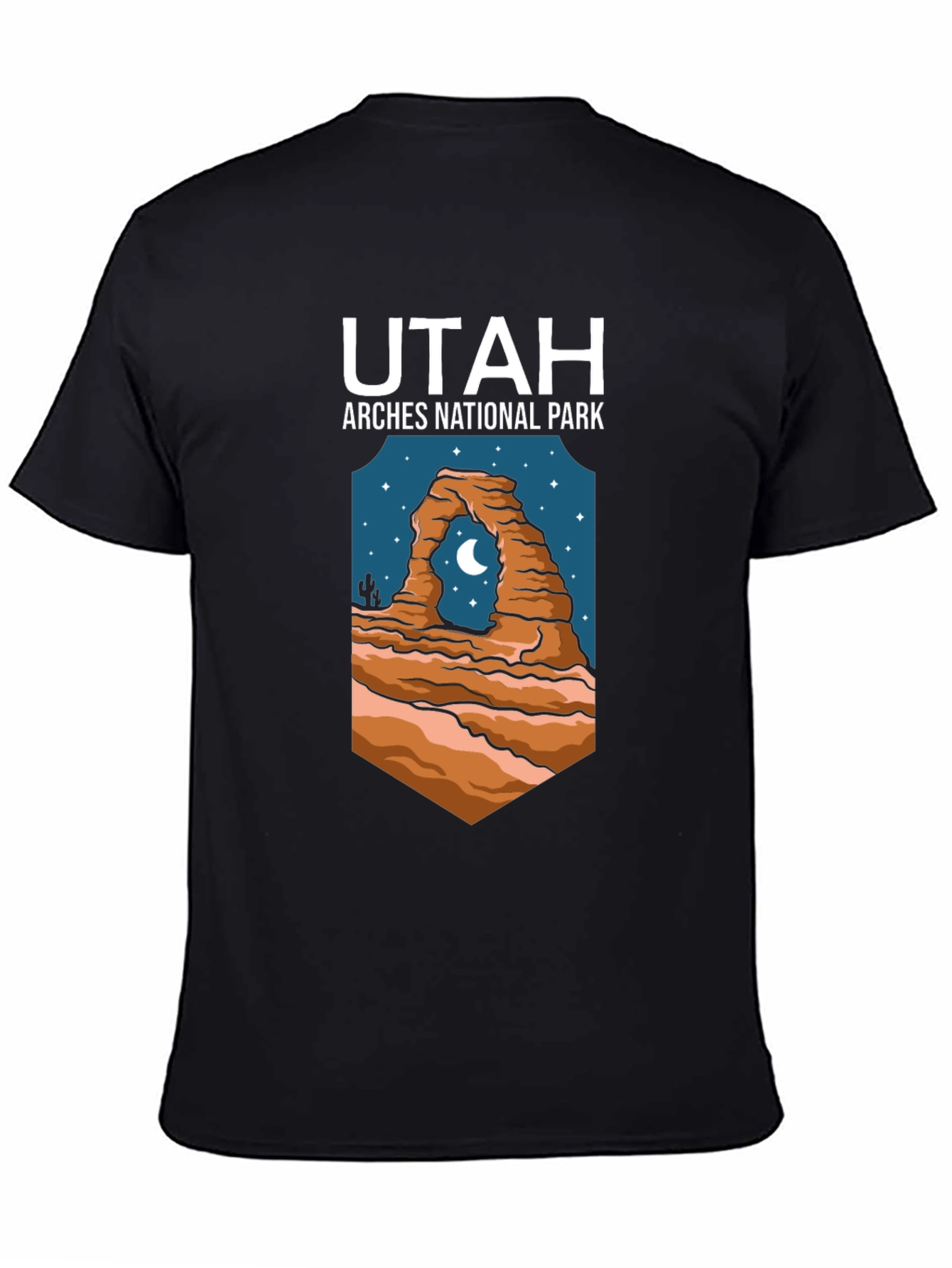 Utah Arches National Park Graphic T-Shirt