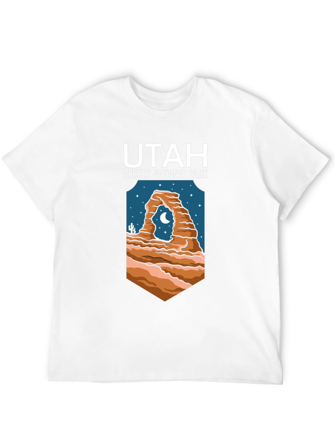 Utah Arches National Park Graphic T-Shirt