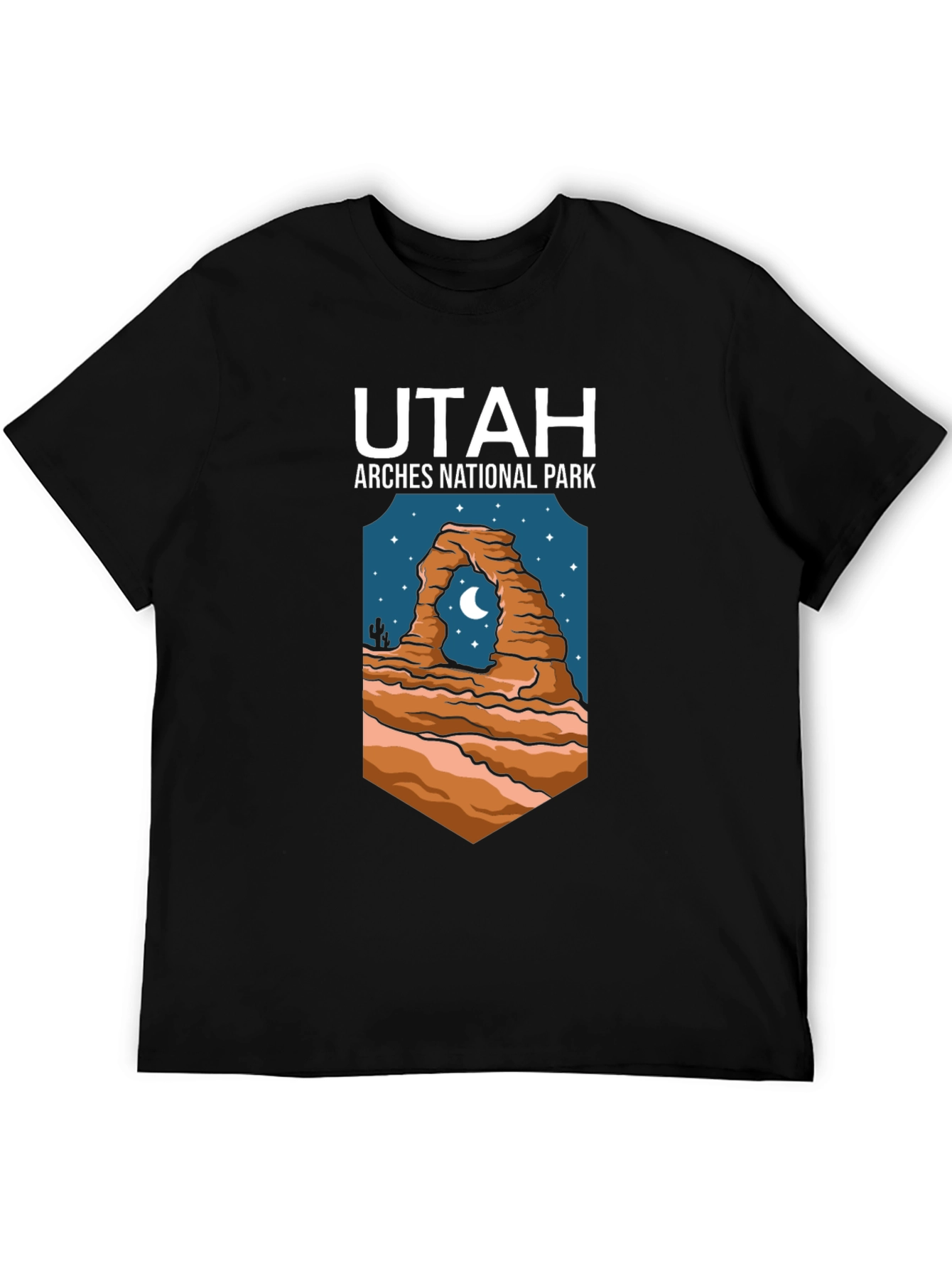 Utah Arches National Park Graphic T-Shirt