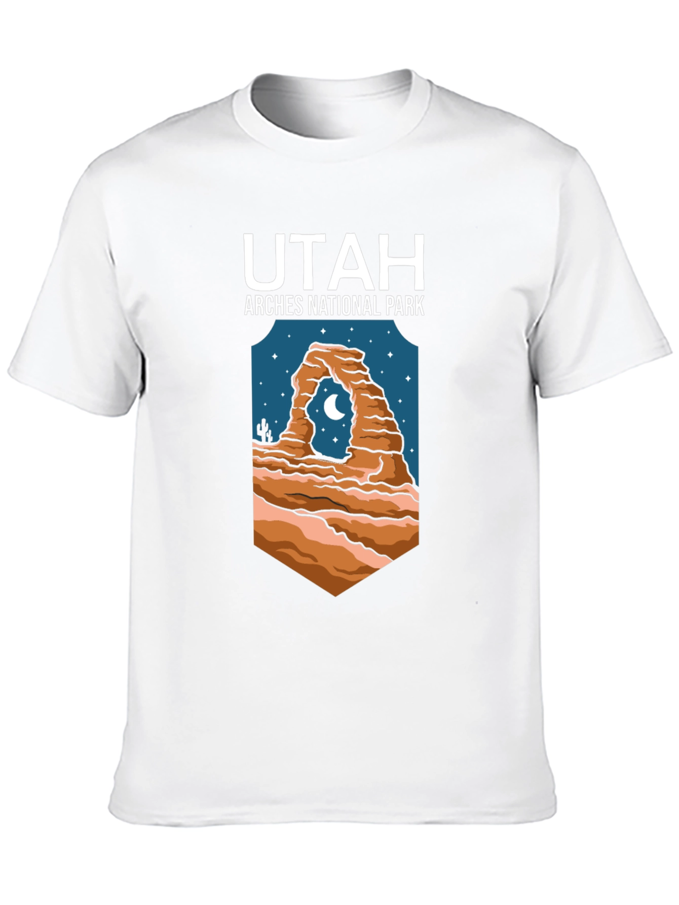 Utah Arches National Park Graphic T-Shirt