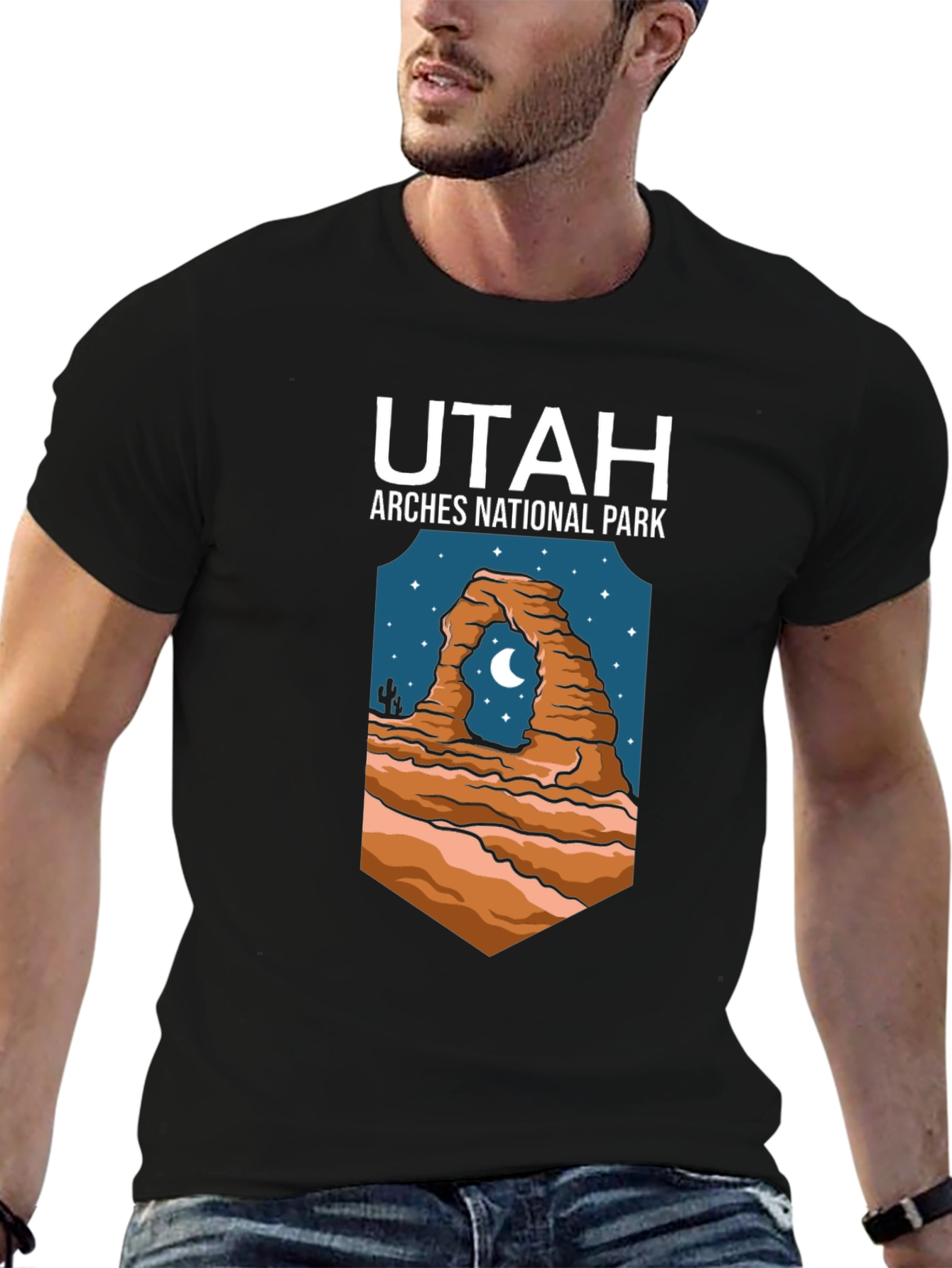 Utah Arches National Park Graphic T-Shirt