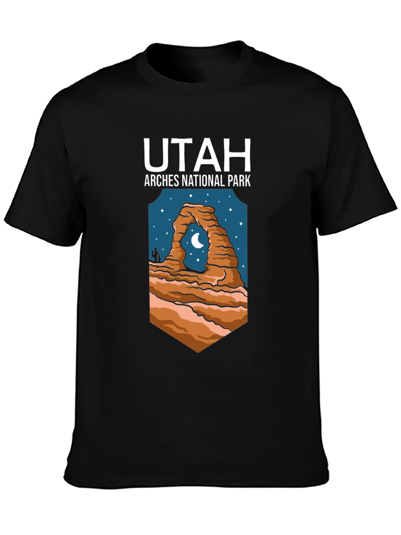 Utah Arches National Park Graphic T-Shirt