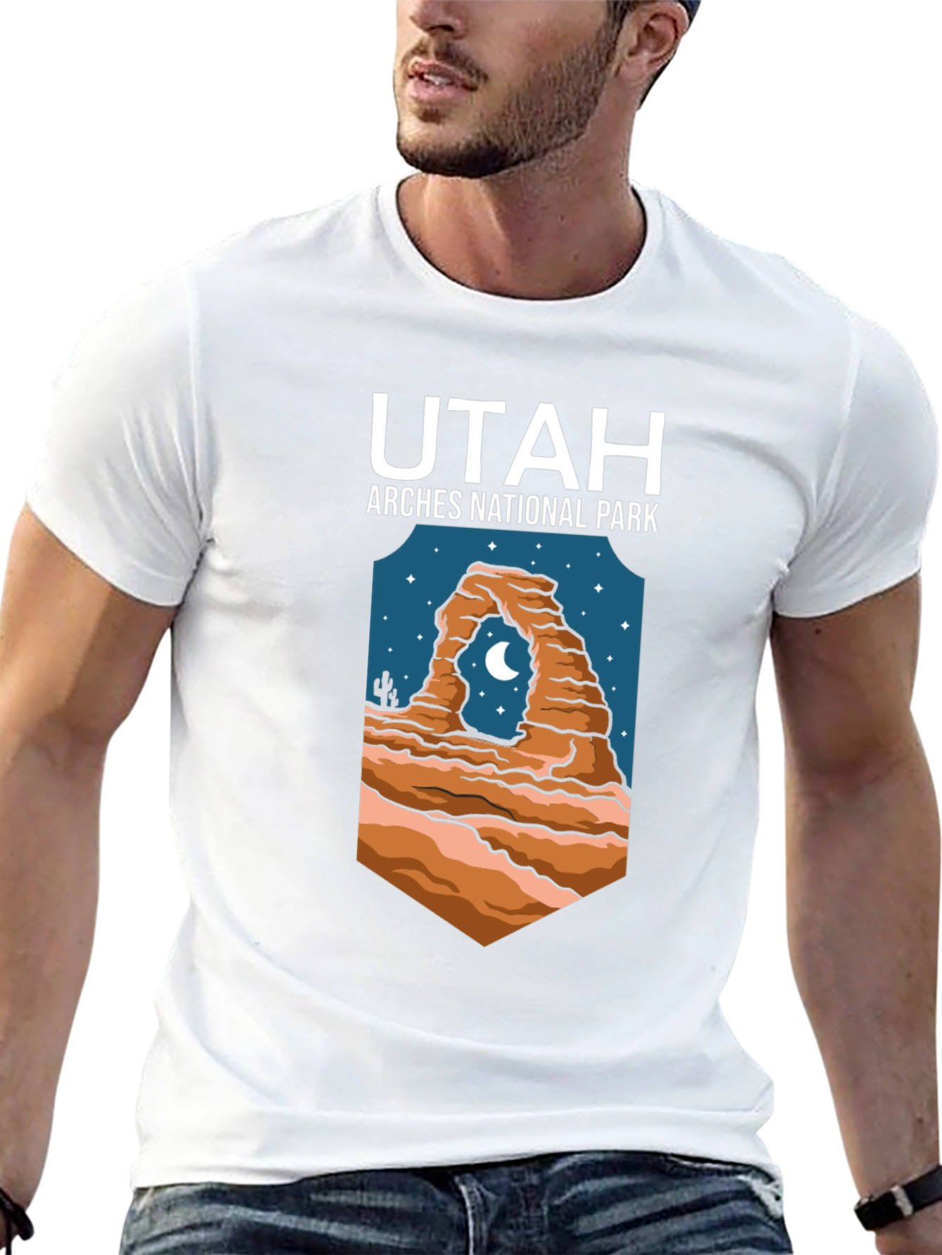 Utah Arches National Park Graphic T-Shirt