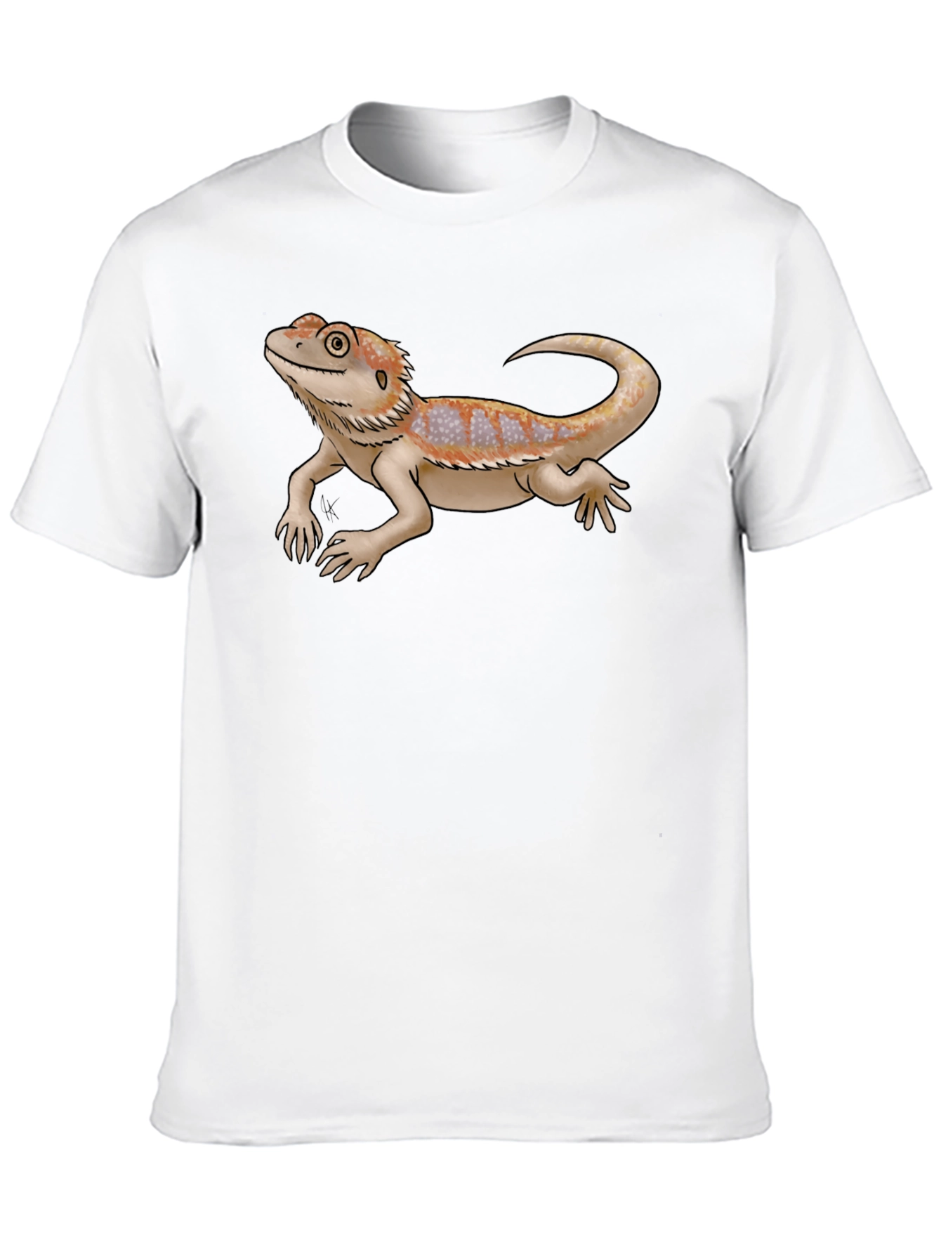 Bearded Dragon Graphic Tee - Cool Reptile Lover T-Shirt