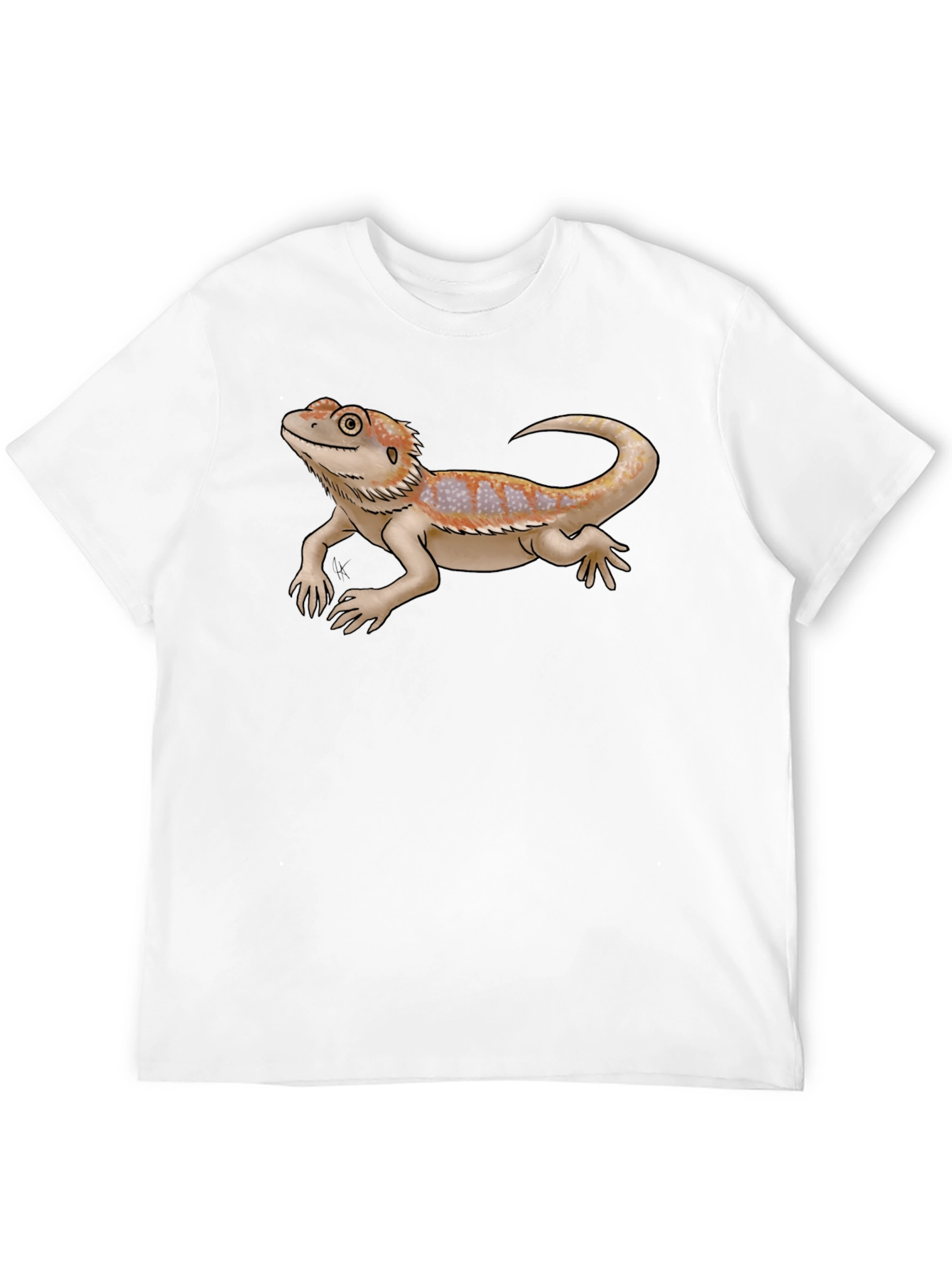 Bearded Dragon Graphic Tee - Cool Reptile Lover T-Shirt