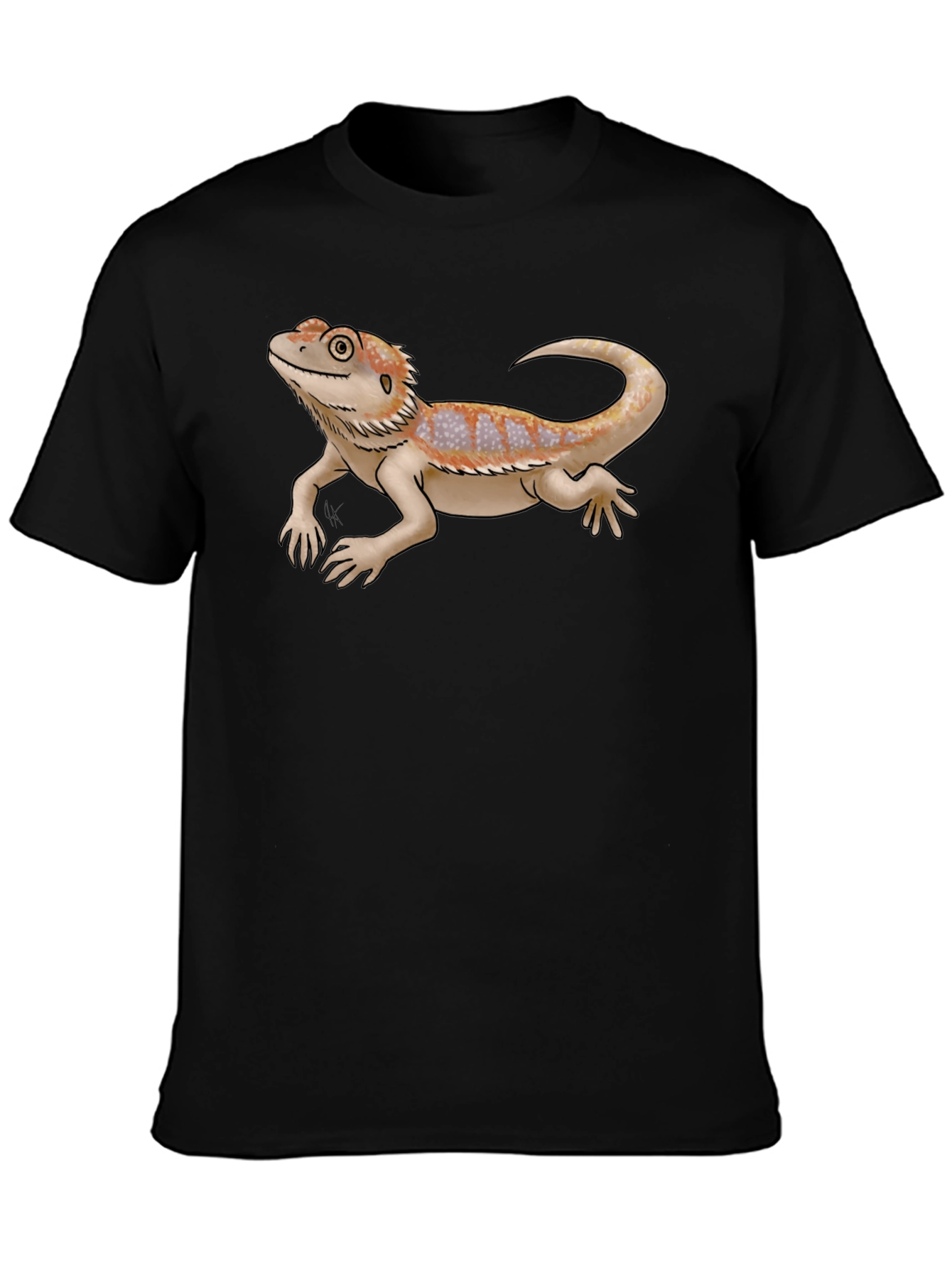 Bearded Dragon Graphic Tee - Cool Reptile Lover T-Shirt