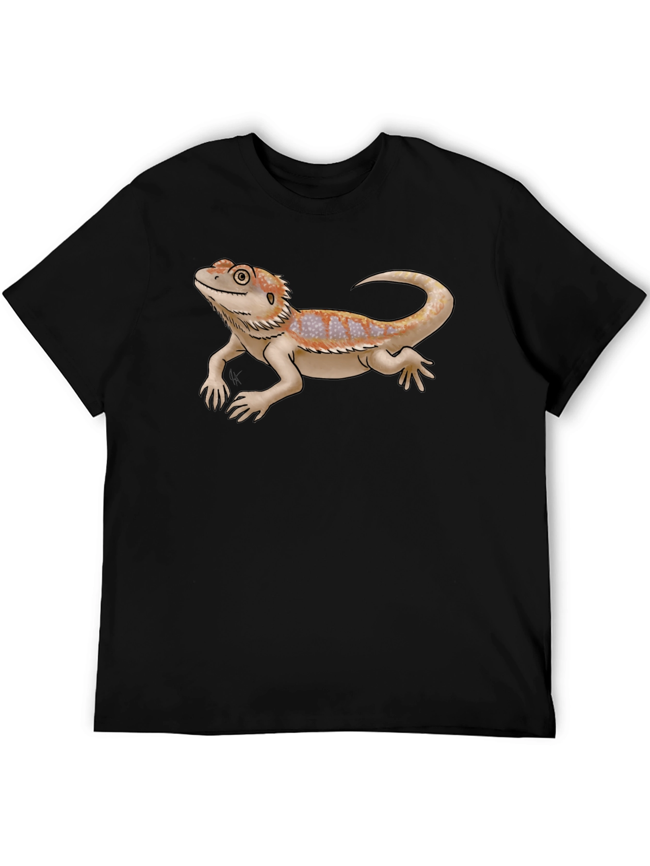 Bearded Dragon Graphic Tee - Cool Reptile Lover T-Shirt