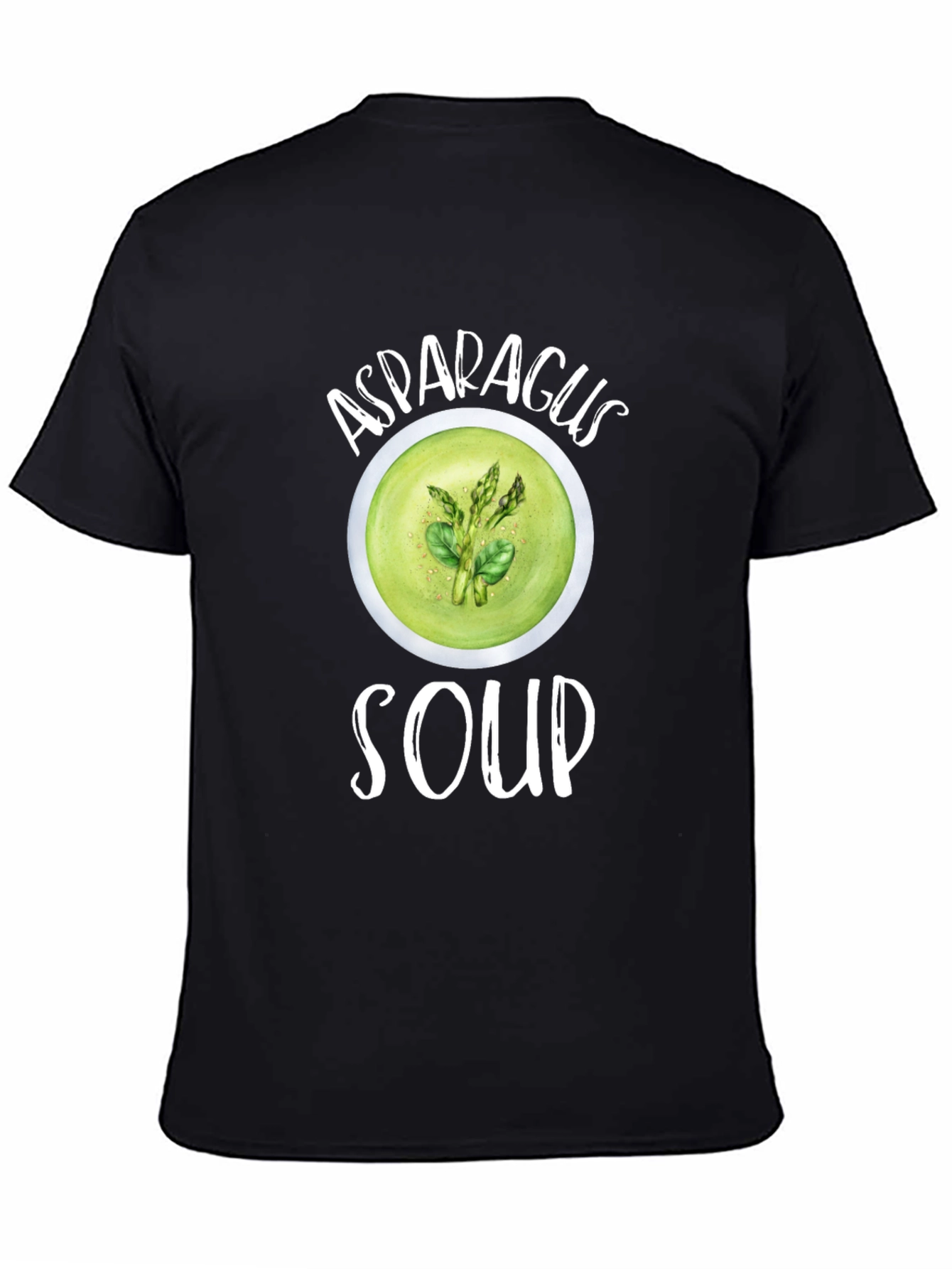 Asparagus Soup Graphic T-Shirt Foodie Tee
