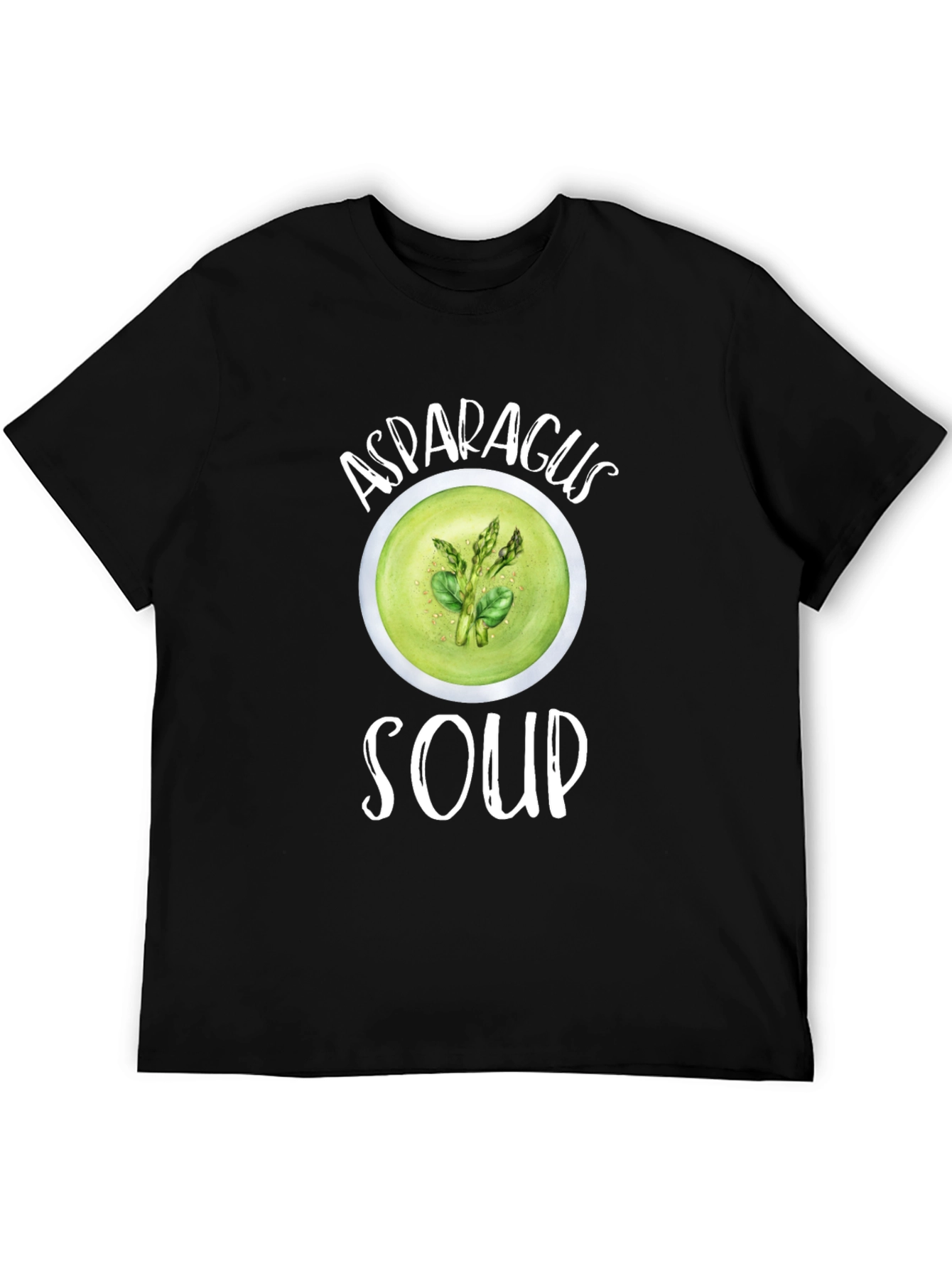 Asparagus Soup Graphic T-Shirt Foodie Tee