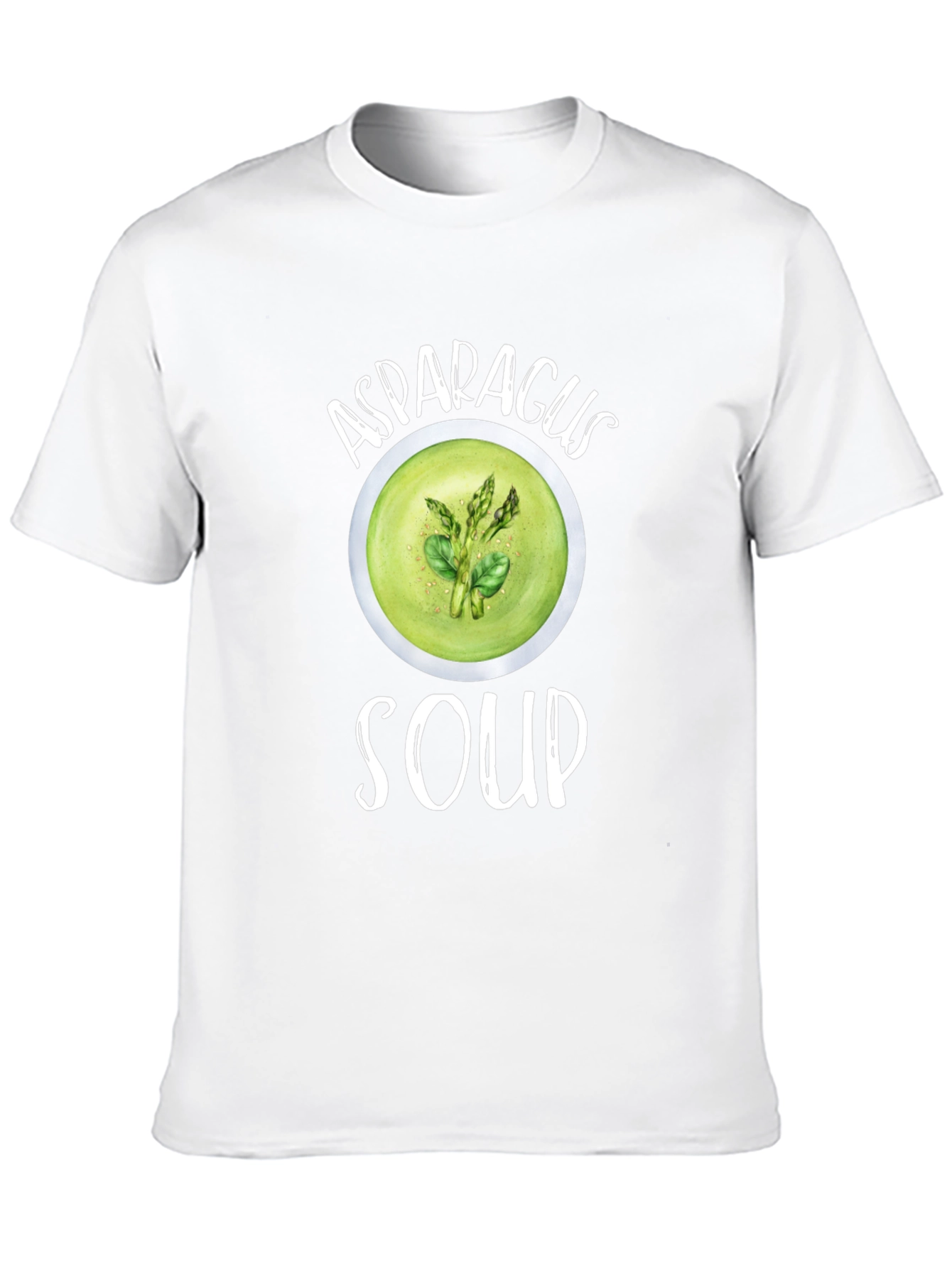 Asparagus Soup Graphic T-Shirt Foodie Tee