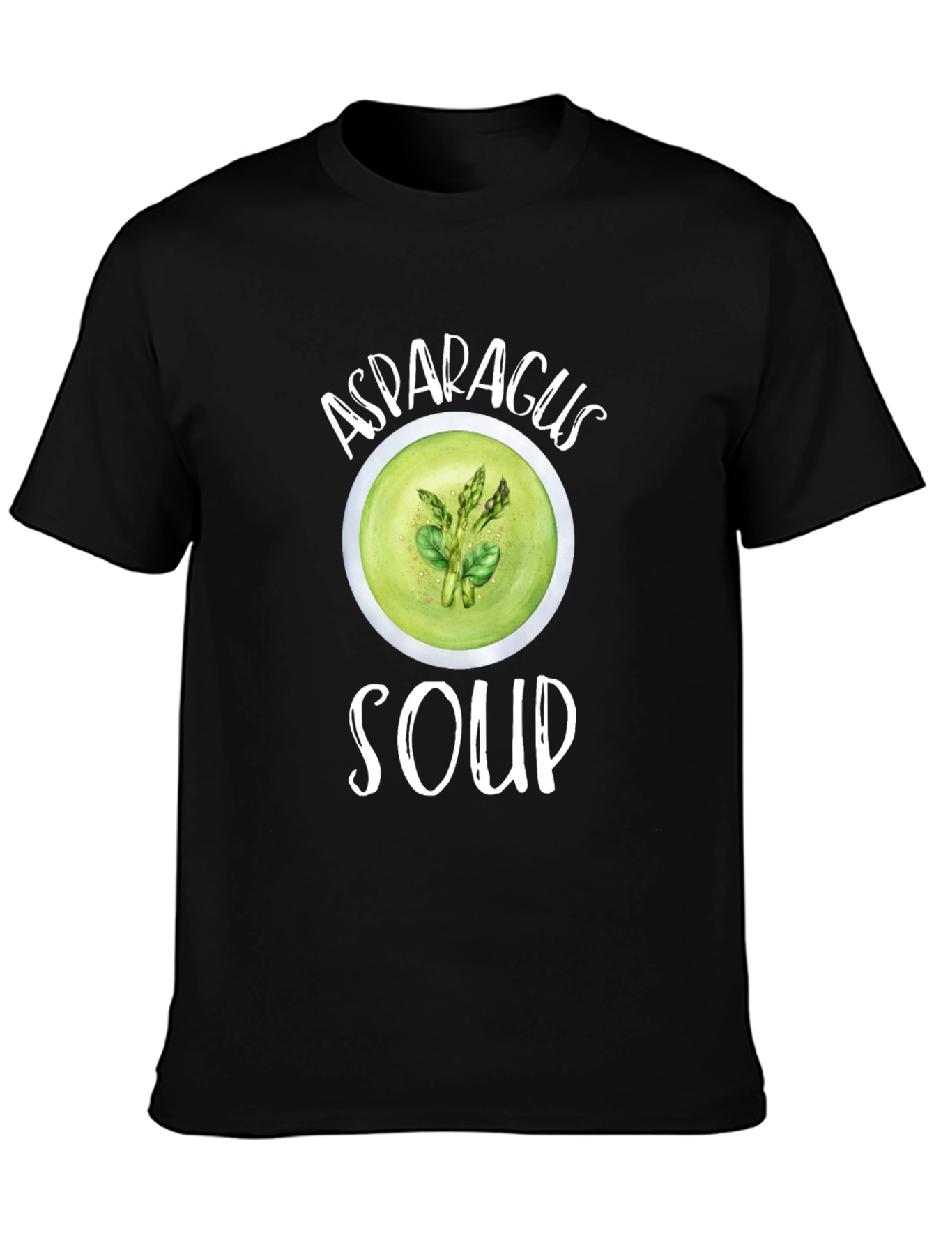 Asparagus Soup Graphic T-Shirt Foodie Tee