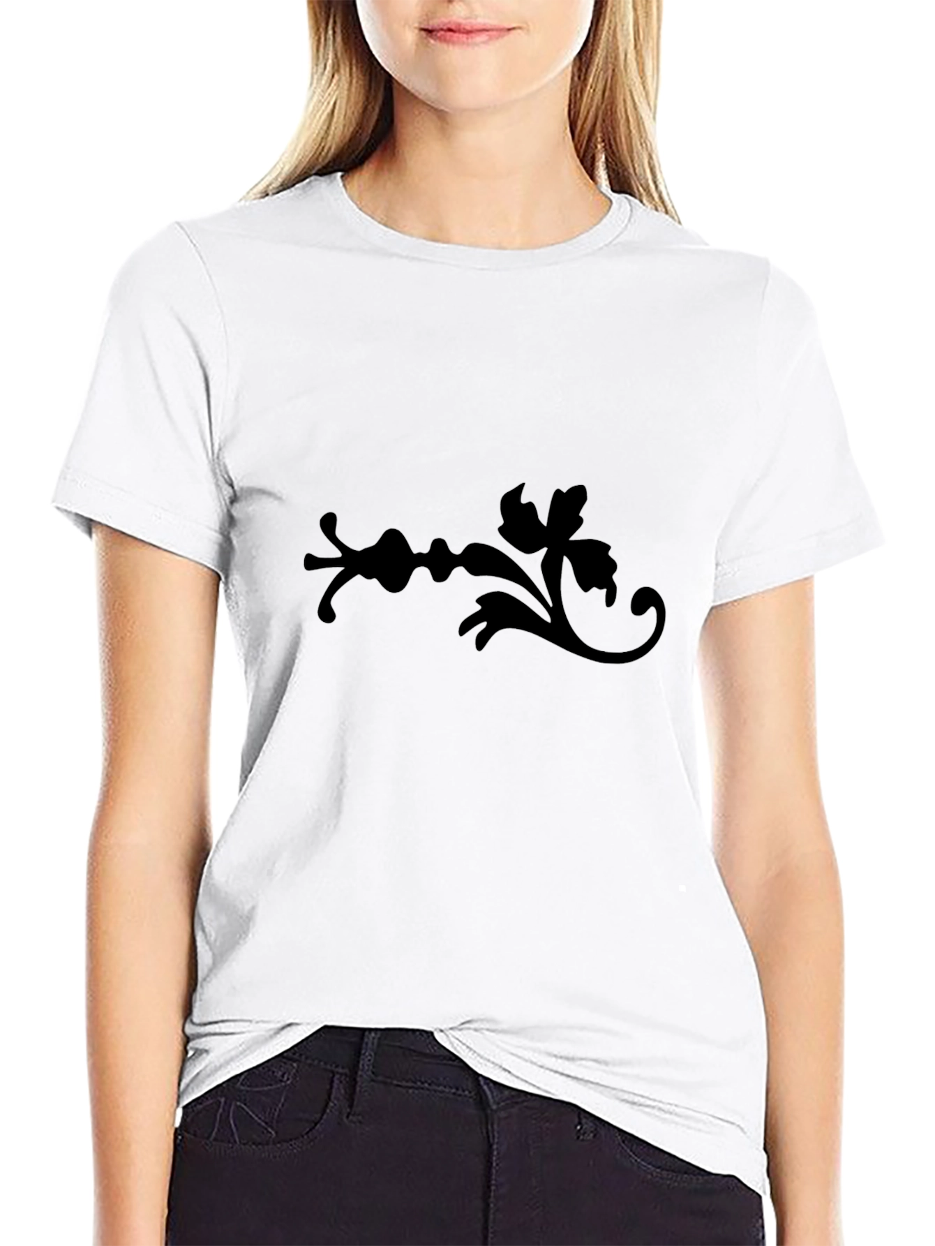 Stylish Black Graphic Tee