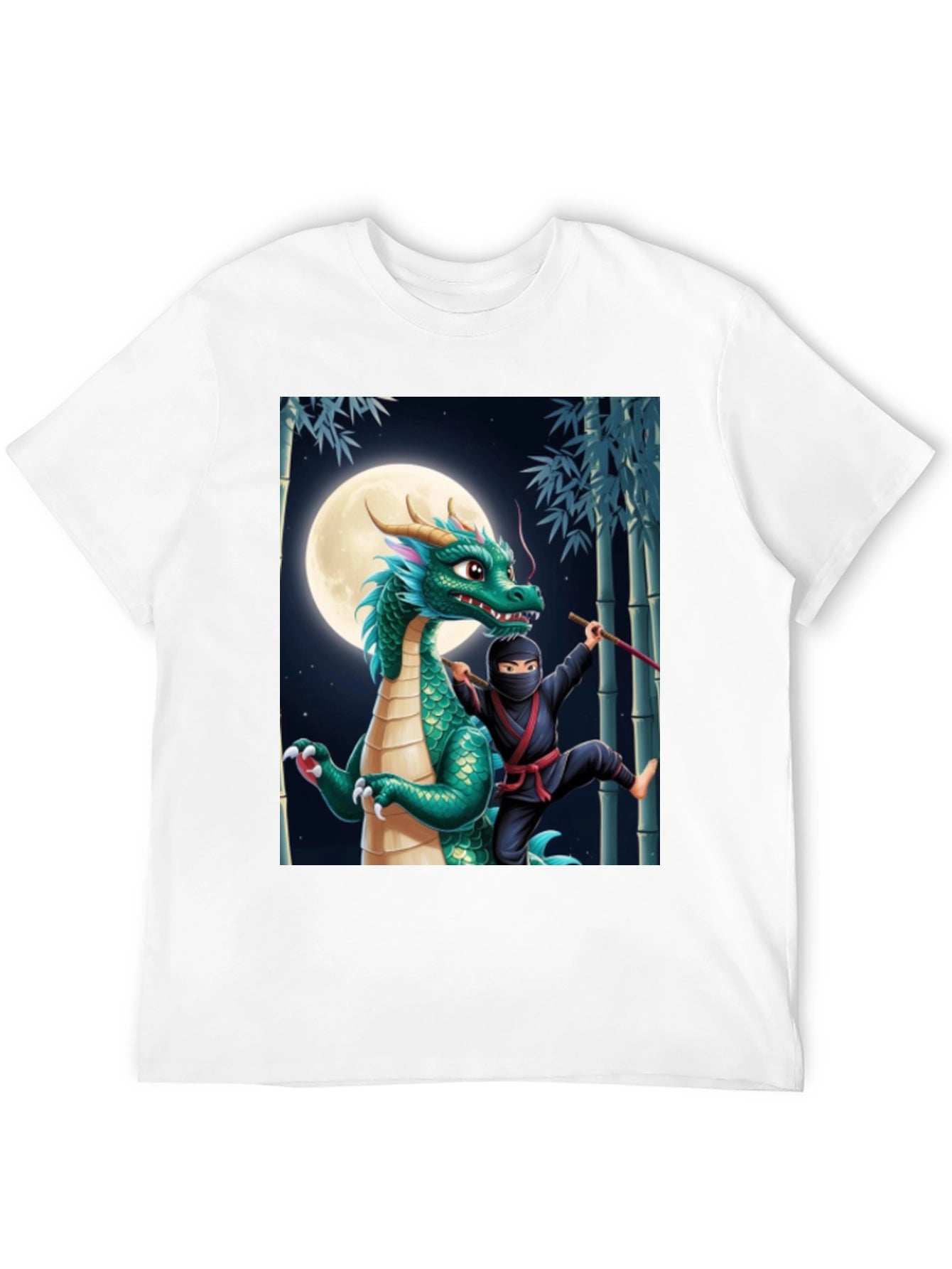 Dragon & Ninja Graphic Tee
