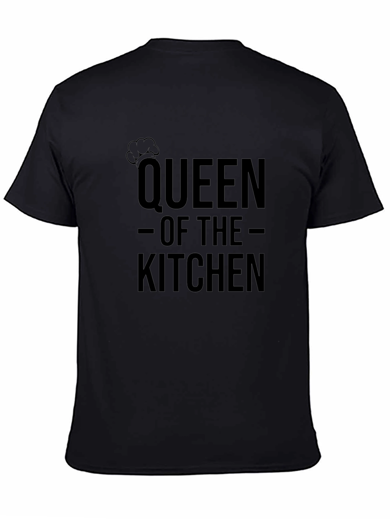 Queen of the Kitchen Black T-Shirt