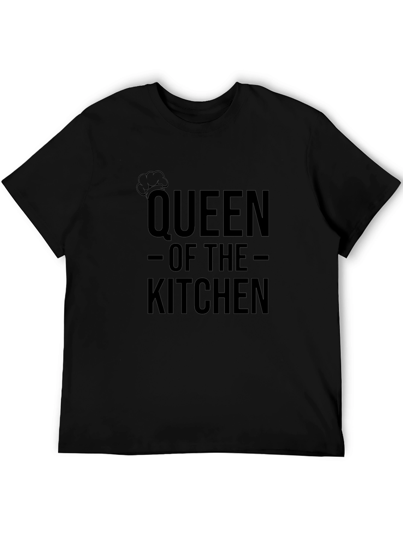 Queen of the Kitchen Black T-Shirt