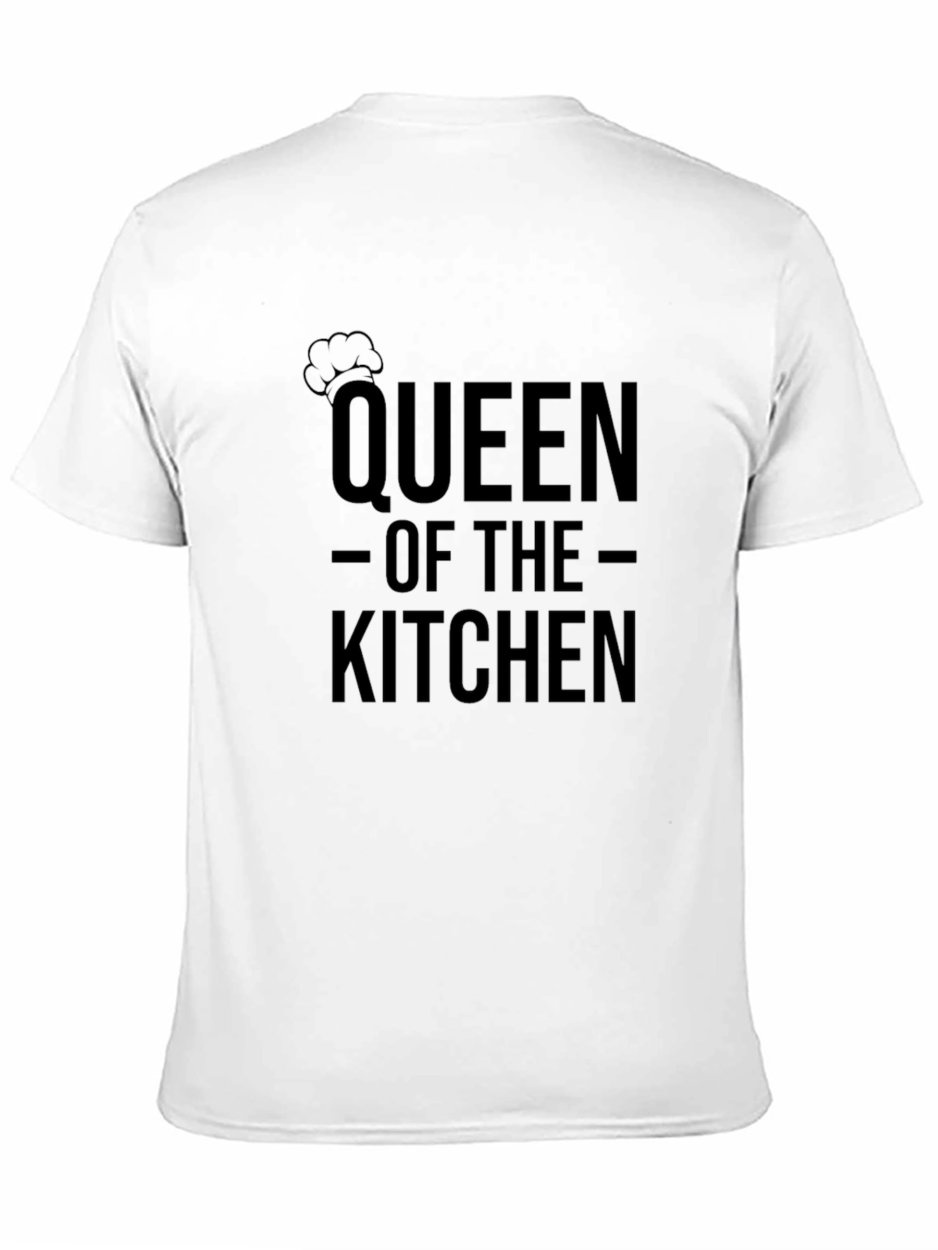 Queen of the Kitchen Black T-Shirt