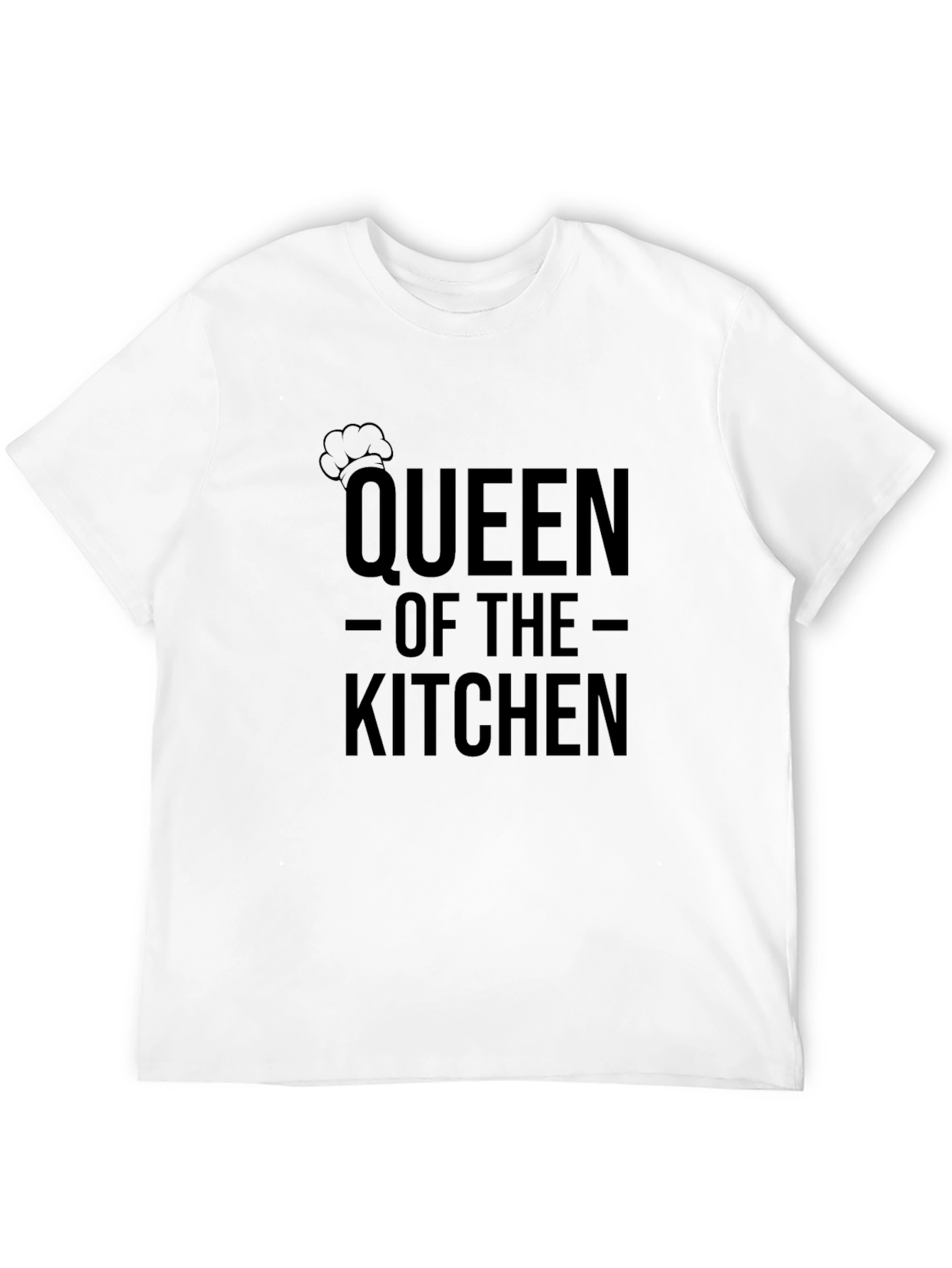 Queen of the Kitchen Black T-Shirt