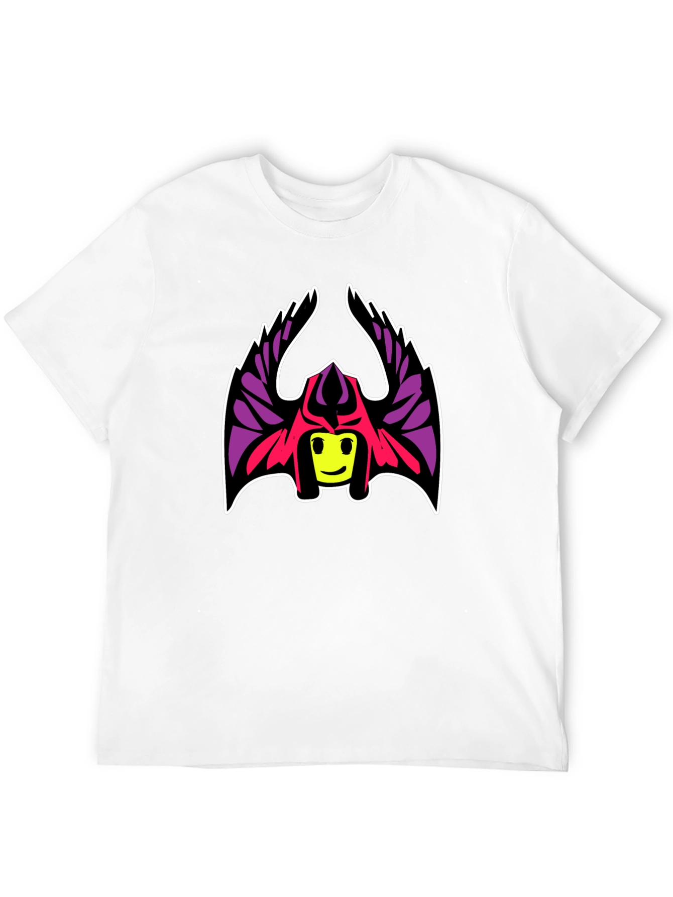 Cool Character Graphic Black T-Shirt