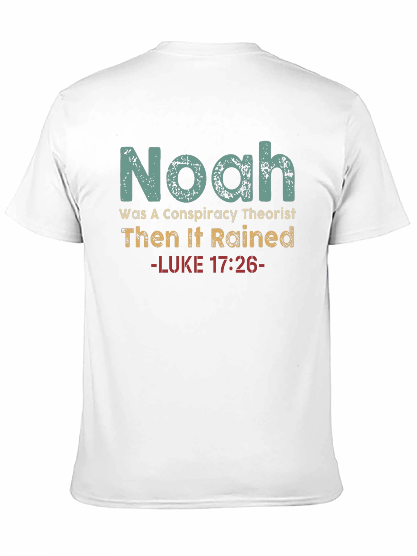 Noah Conspiracy Theorist Graphic T-Shirt