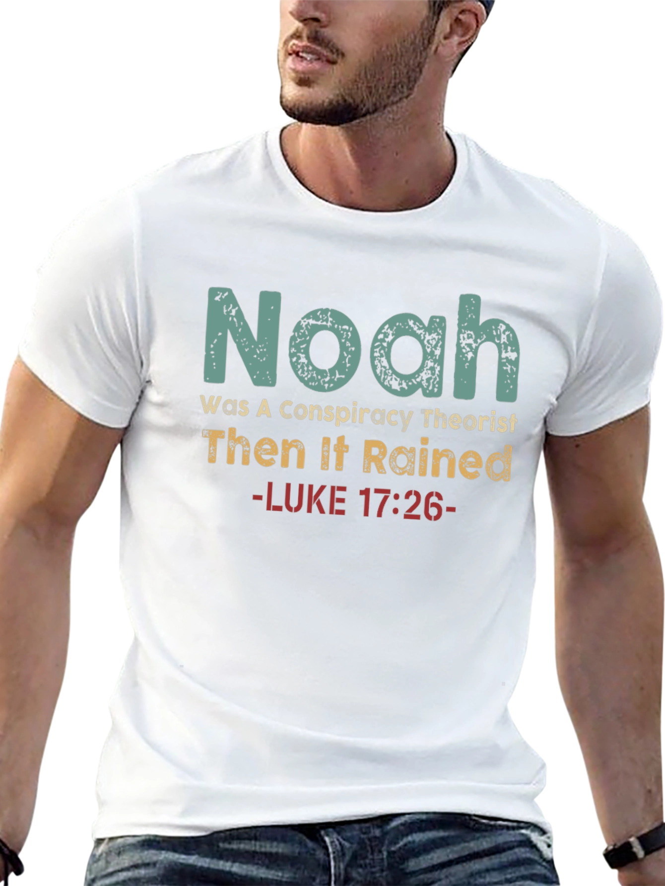 Noah Conspiracy Theorist Graphic T-Shirt