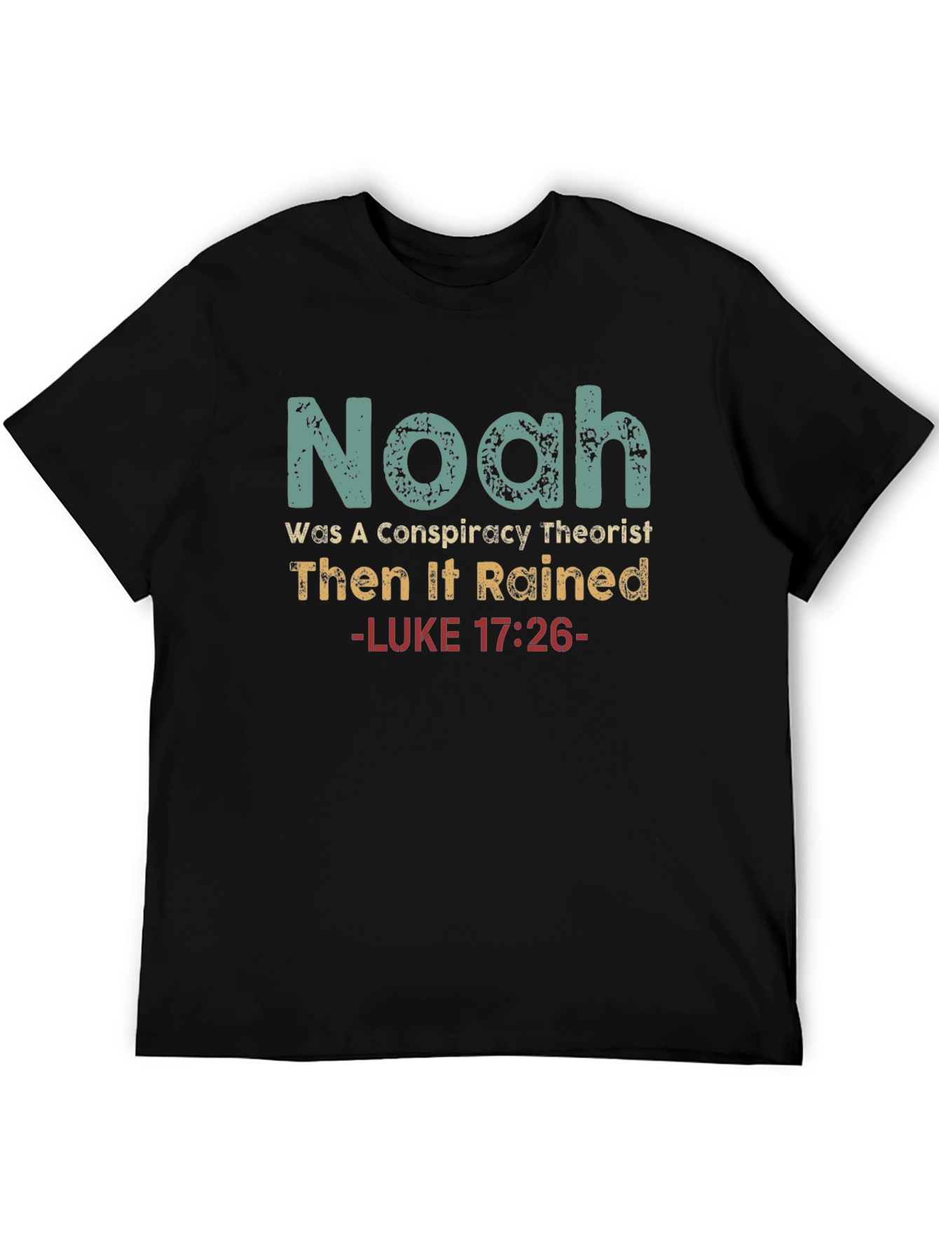 Noah Conspiracy Theorist Graphic T-Shirt