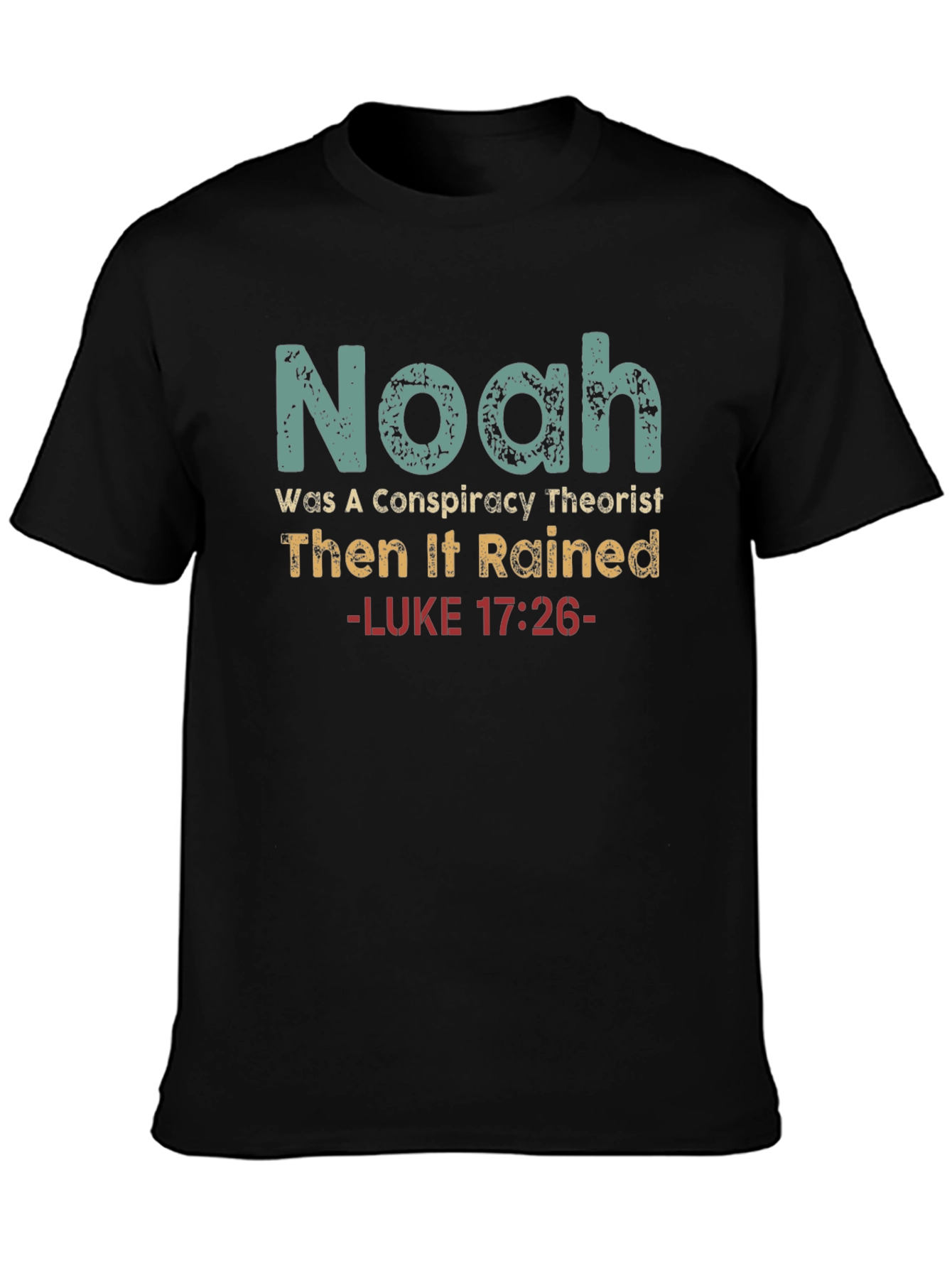Noah Conspiracy Theorist Graphic T-Shirt