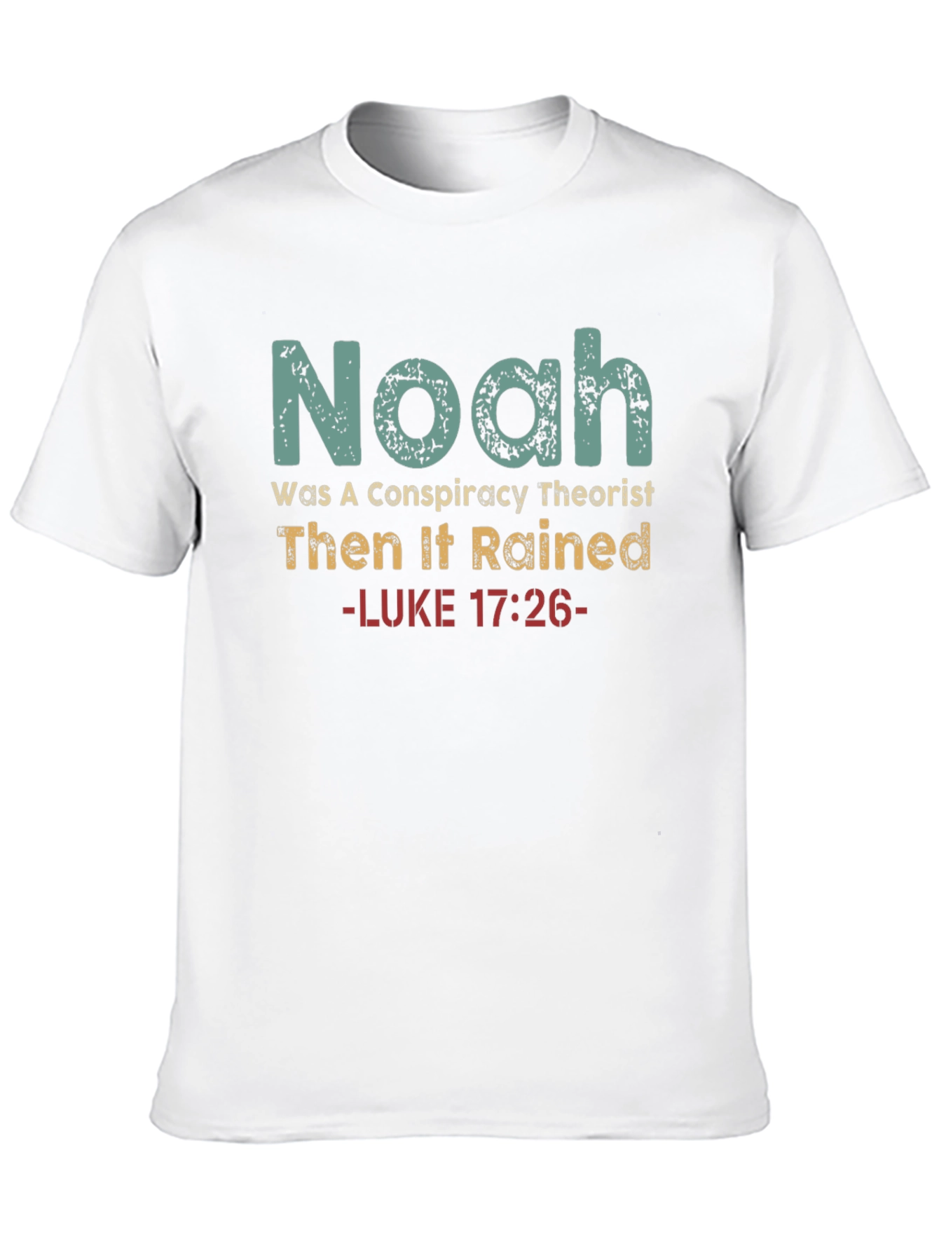 Noah Conspiracy Theorist Graphic T-Shirt