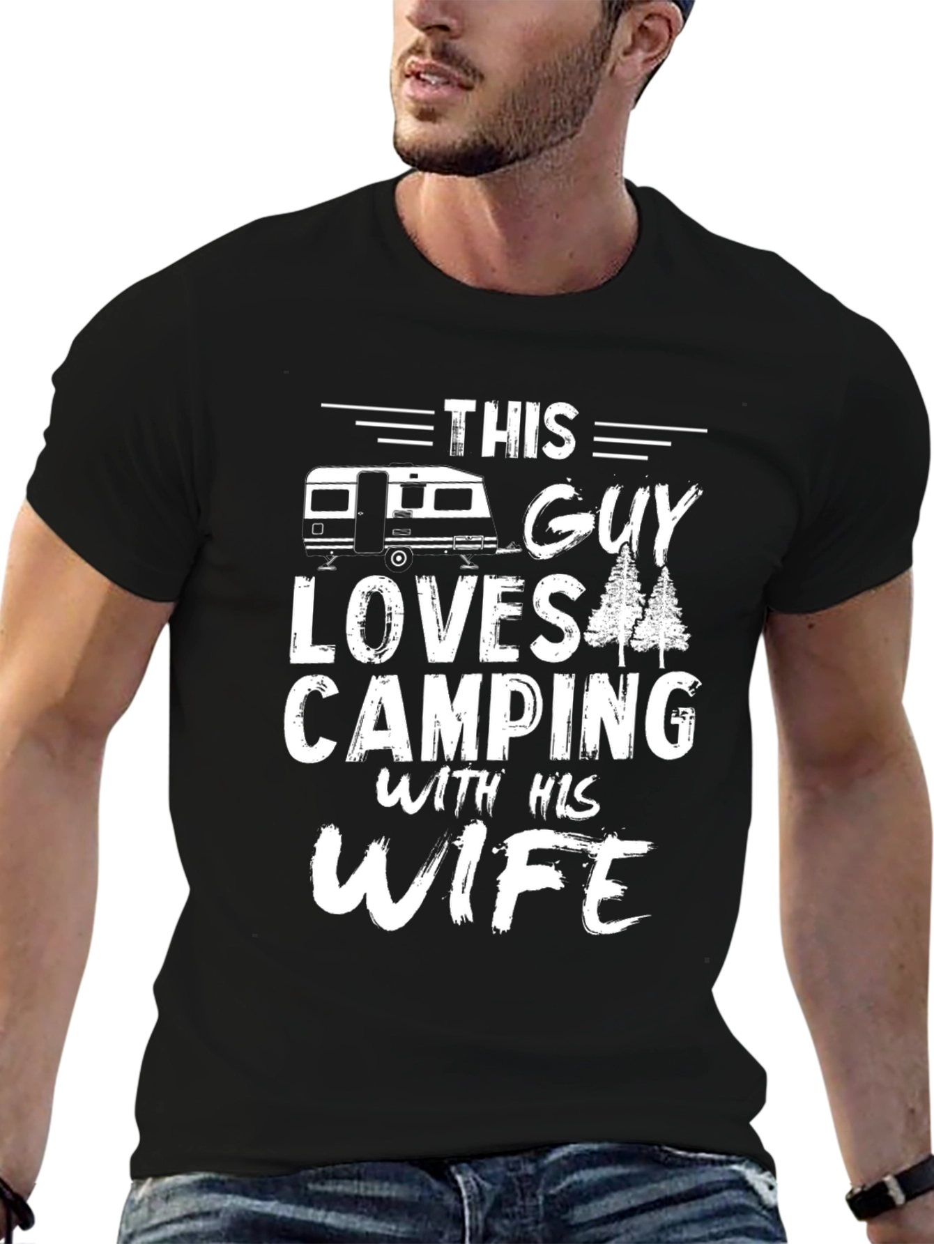 Camping with Wife T-Shirt