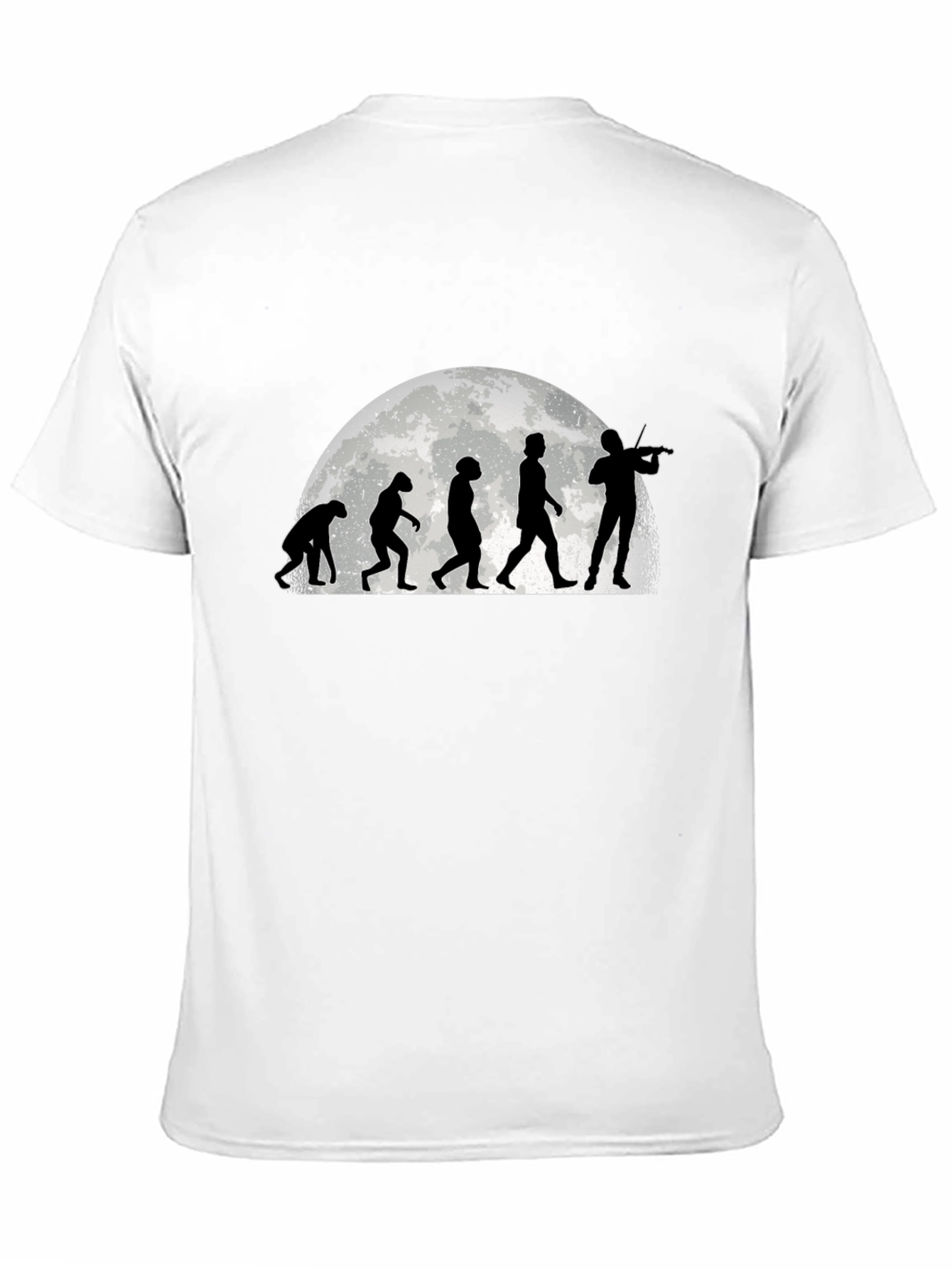 Evolution of Violinist T-Shirt - Black