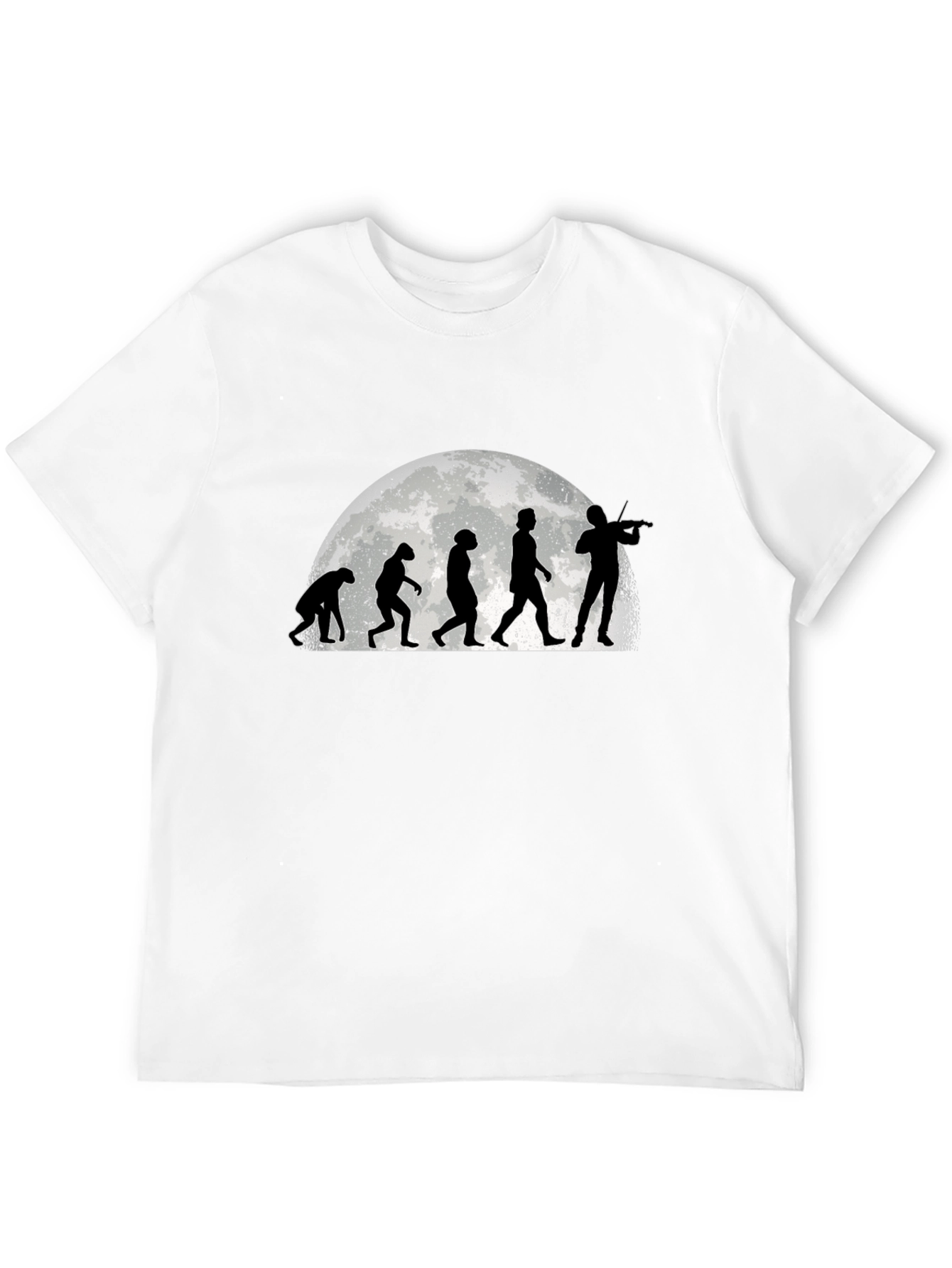 Evolution of Violinist T-Shirt - Black