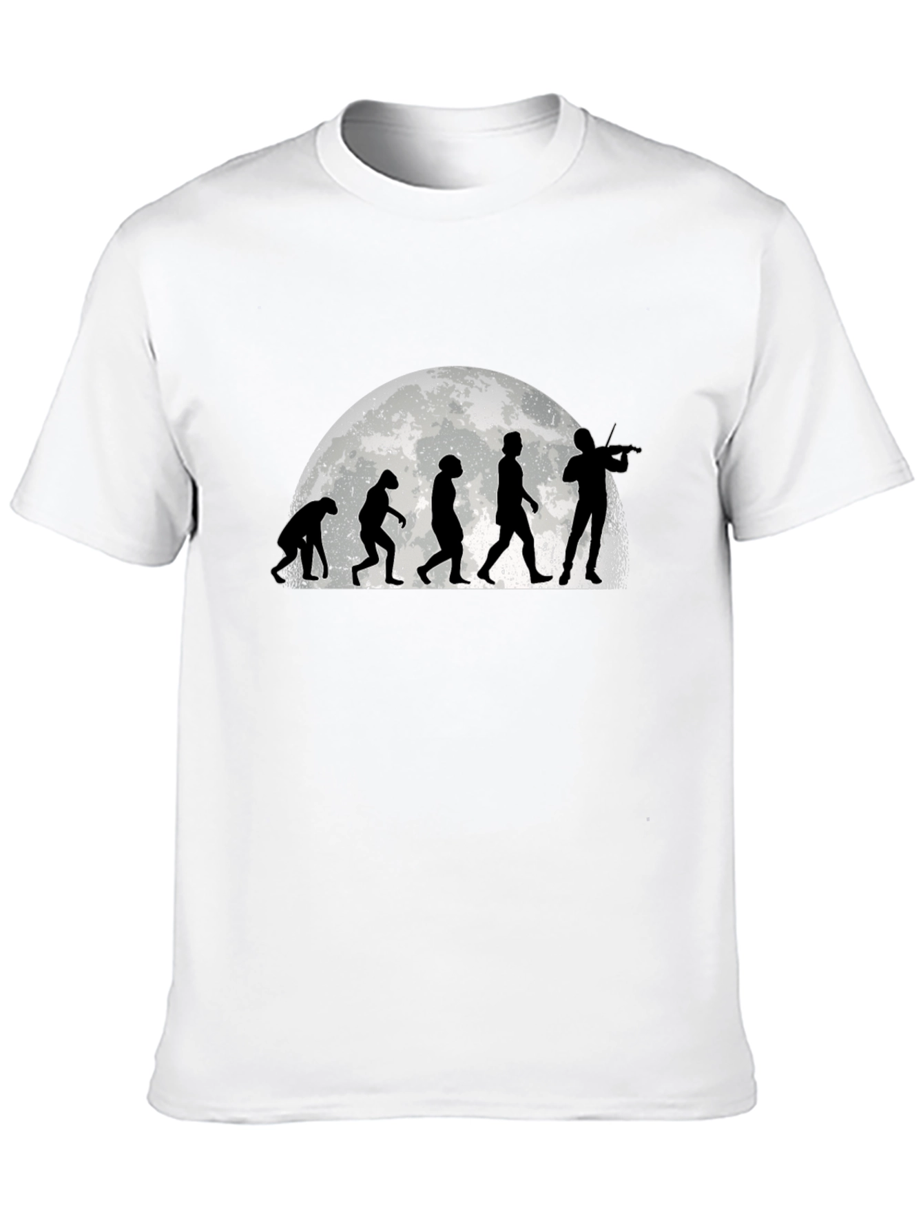 Evolution of Violinist T-Shirt - Black