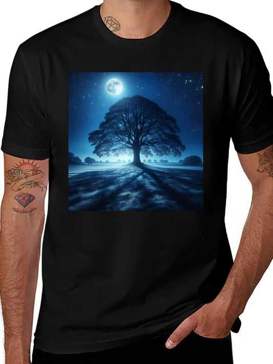 Moonlit Tree Graphic Tee