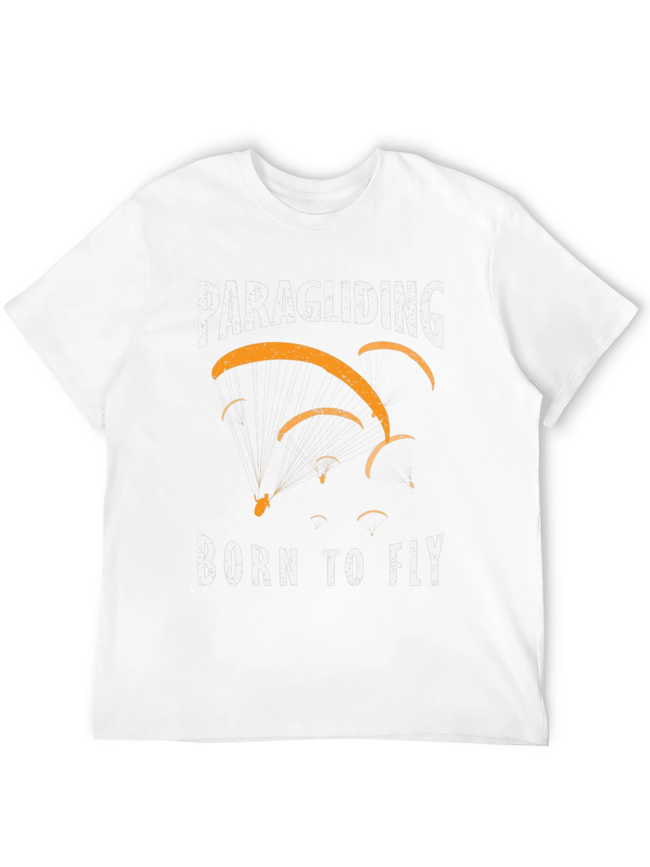 Paragliding Born to Fly Graphic T-Shirt